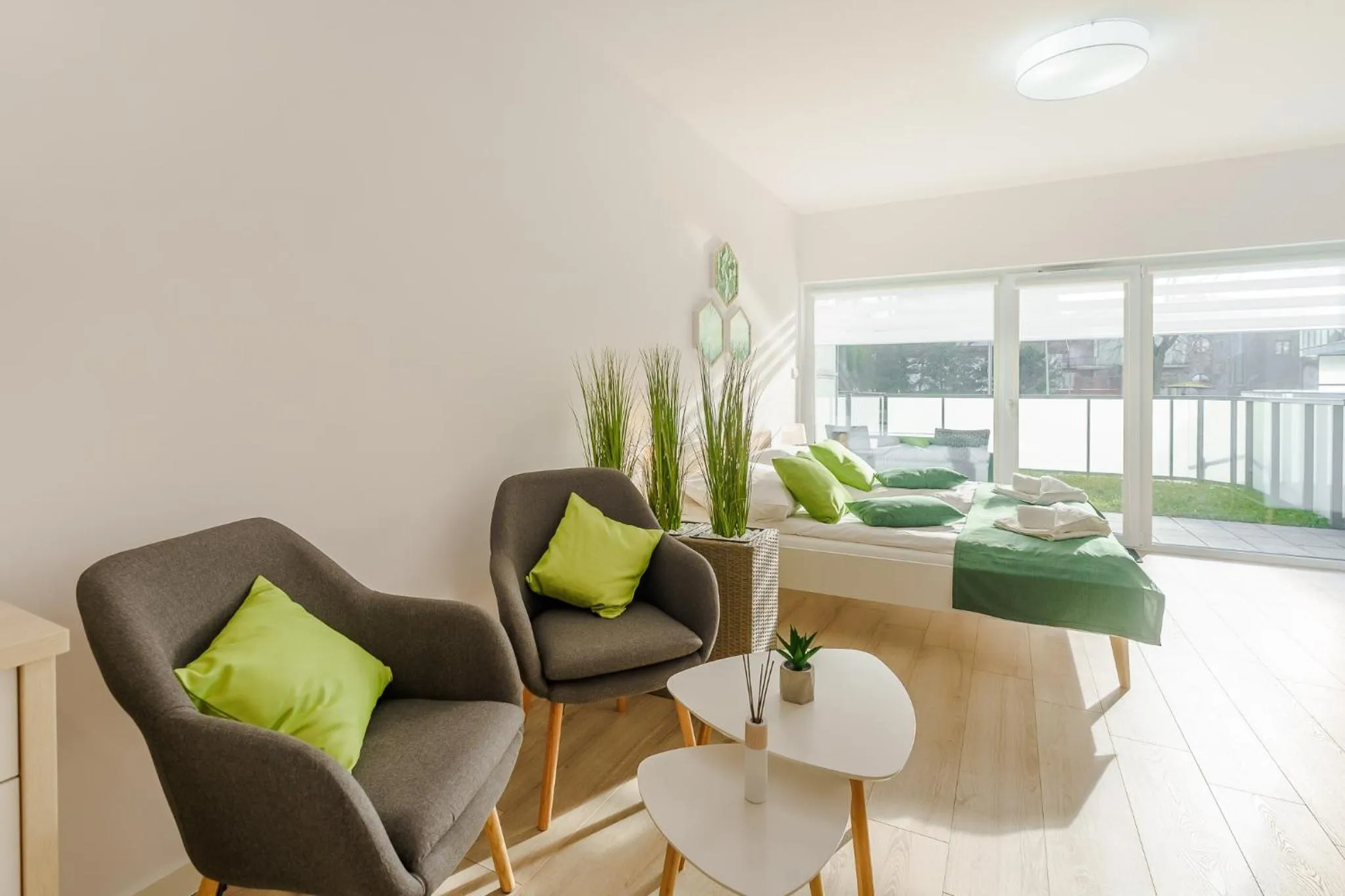 Living room in Ustronie Apartments 20 m do plaży