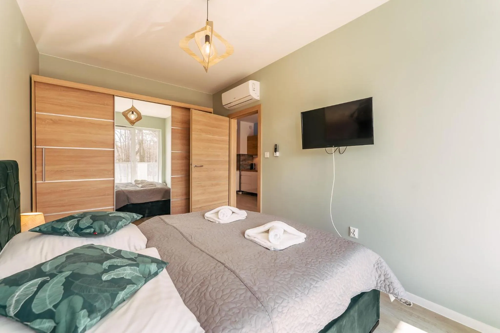 Bedroom, Bed in Ustronie Apartments 20 m do plaży