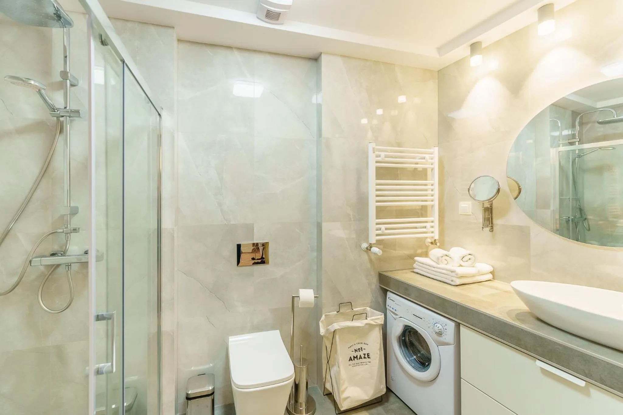 Bathroom in Ustronie Apartments 20 m do plaży