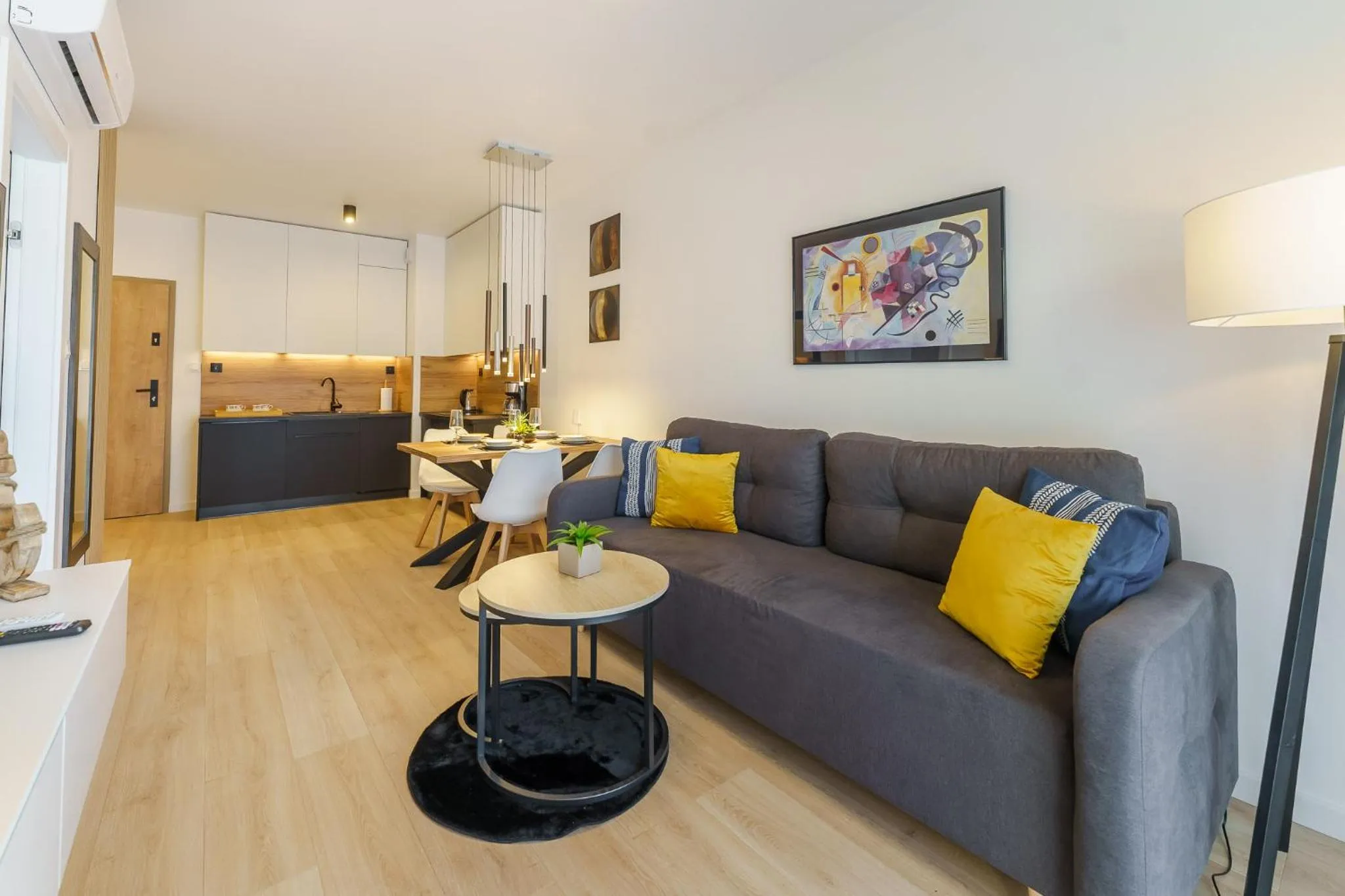 Living room in Ustronie Apartments 20 m do plaży