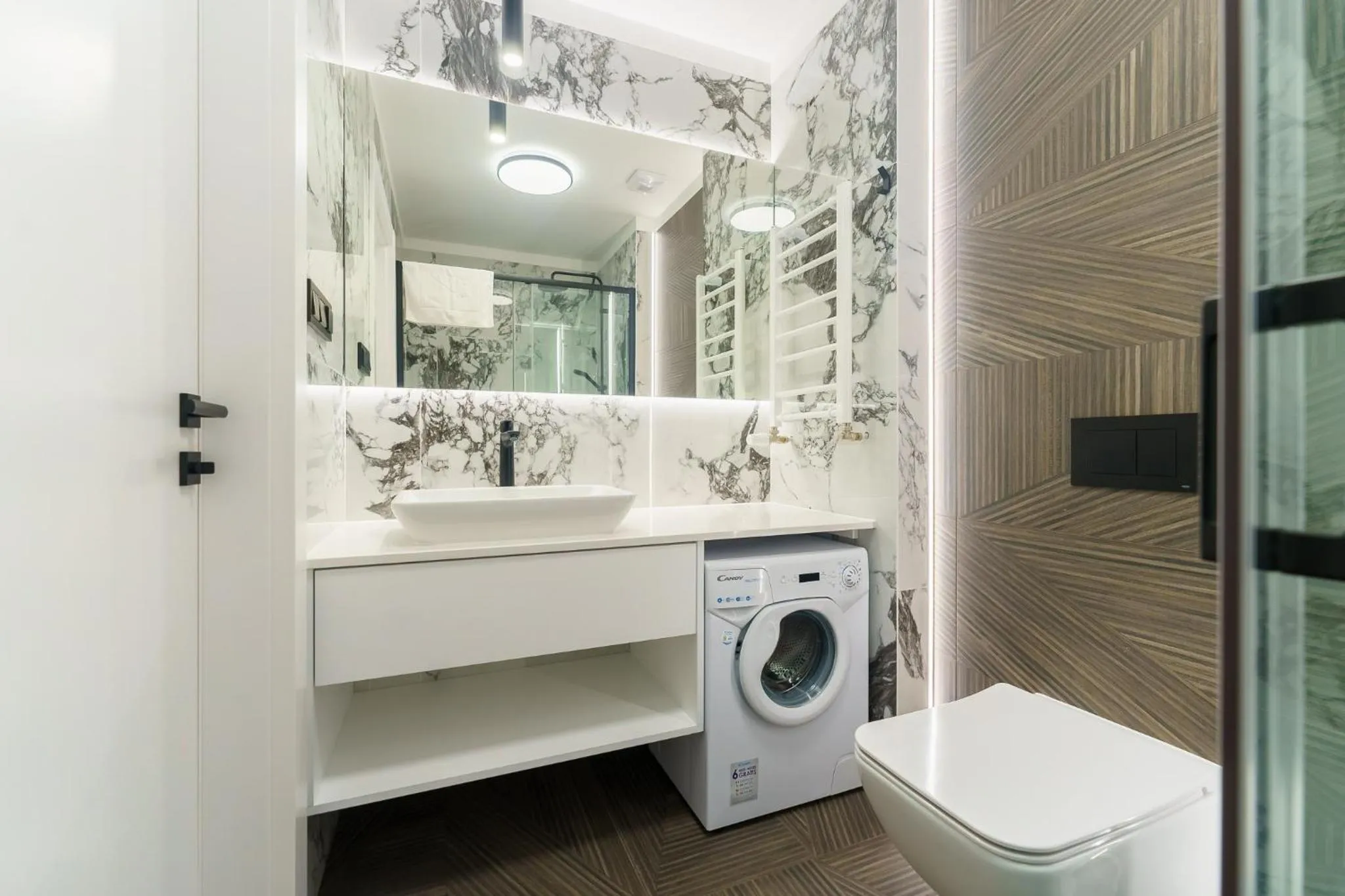 Bathroom in Ustronie Apartments 20 m do plaży