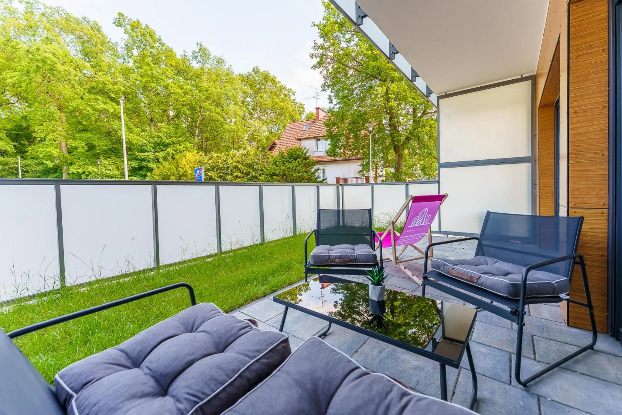 Balcony/Terrace in Ustronie Apartments 20 m do plaży