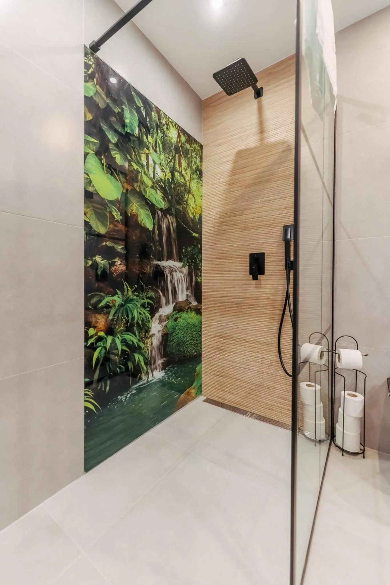 Shower in Ustronie Apartments 20 m do plaży