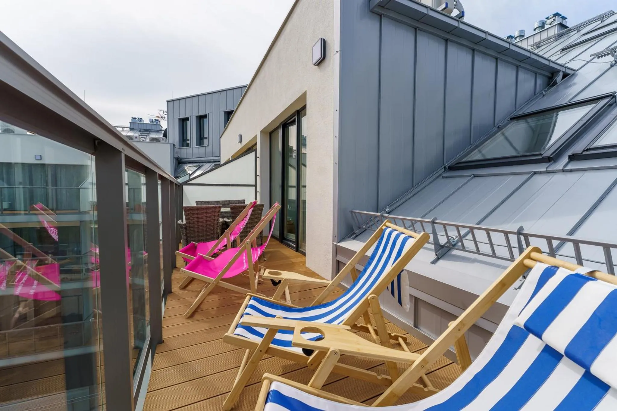 Balcony/Terrace in Ustronie Apartments 20 m do plaży