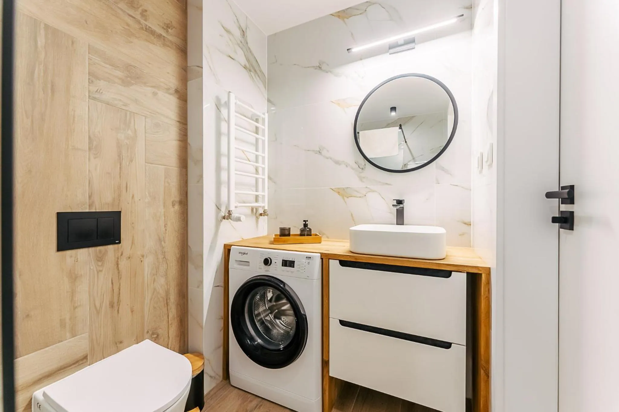 Bathroom in Ustronie Apartments 20 m do plaży