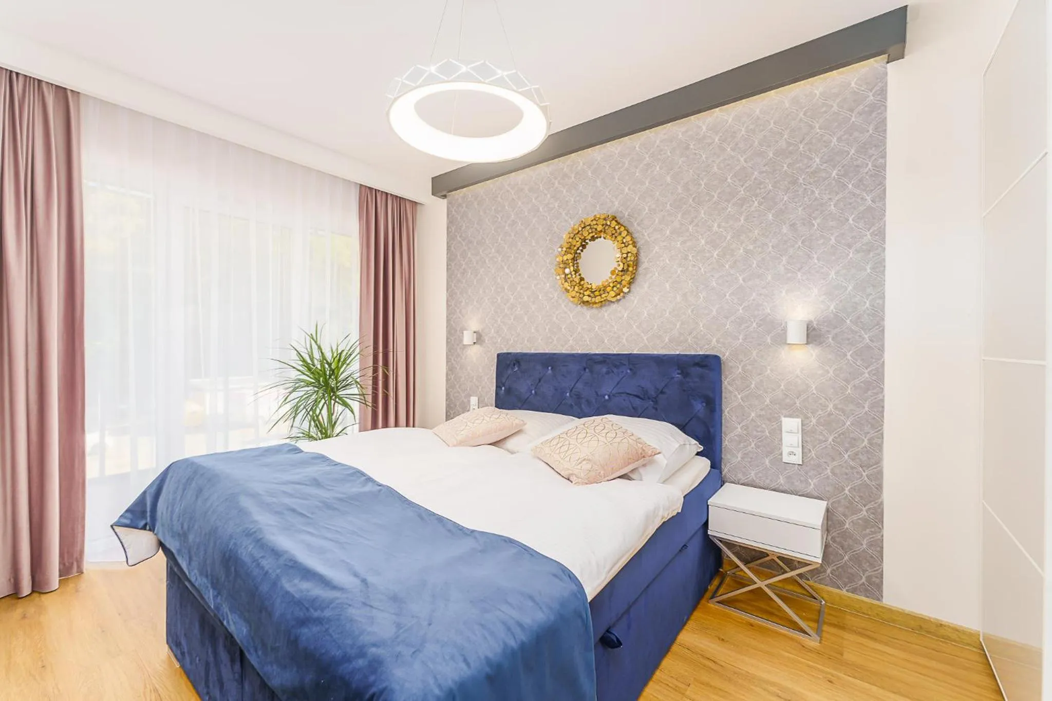 Bed in Ustronie Apartments 20 m do plaży