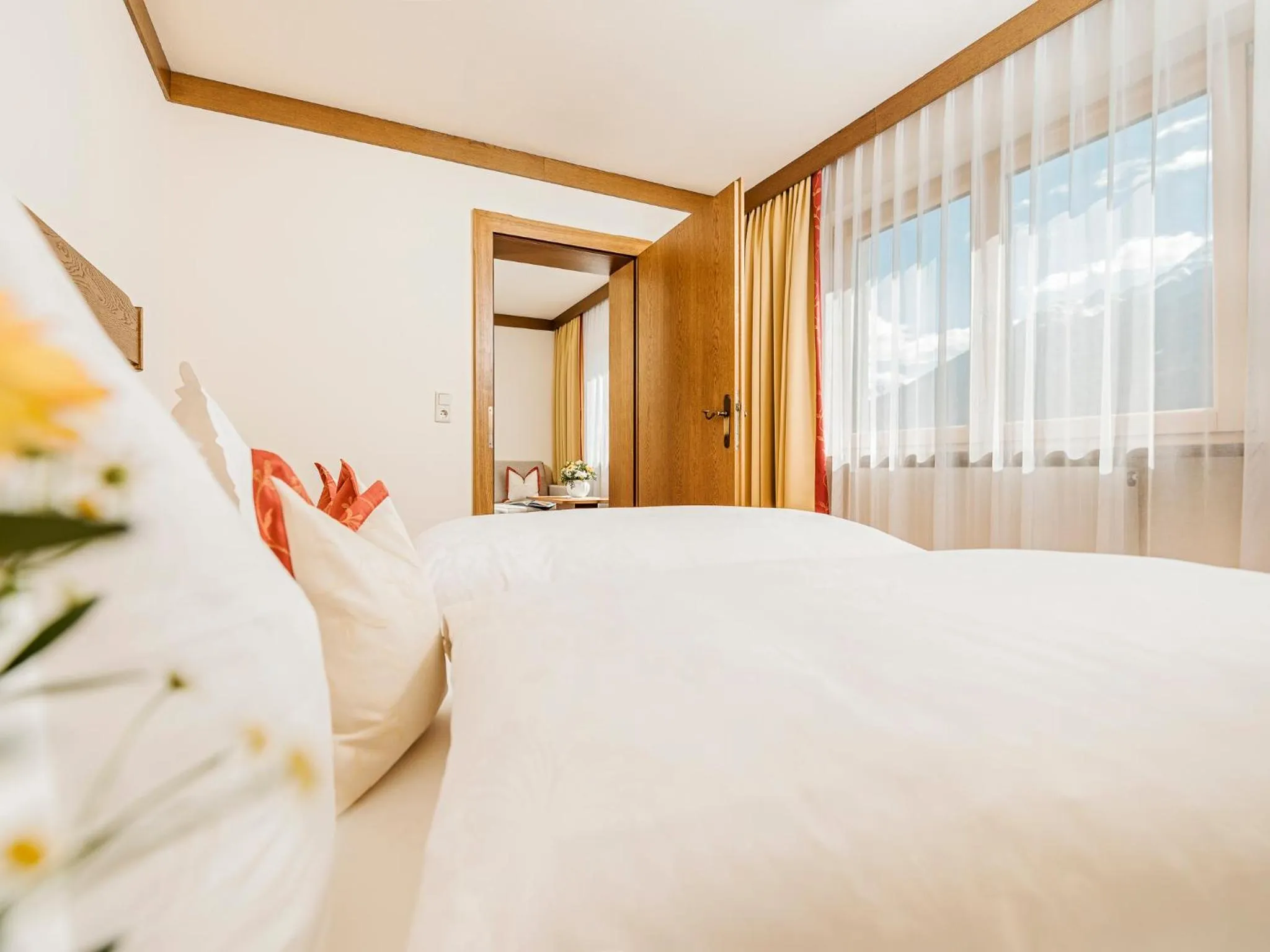 Photo of the whole room, Bed in Hotel Finkenbergerhof