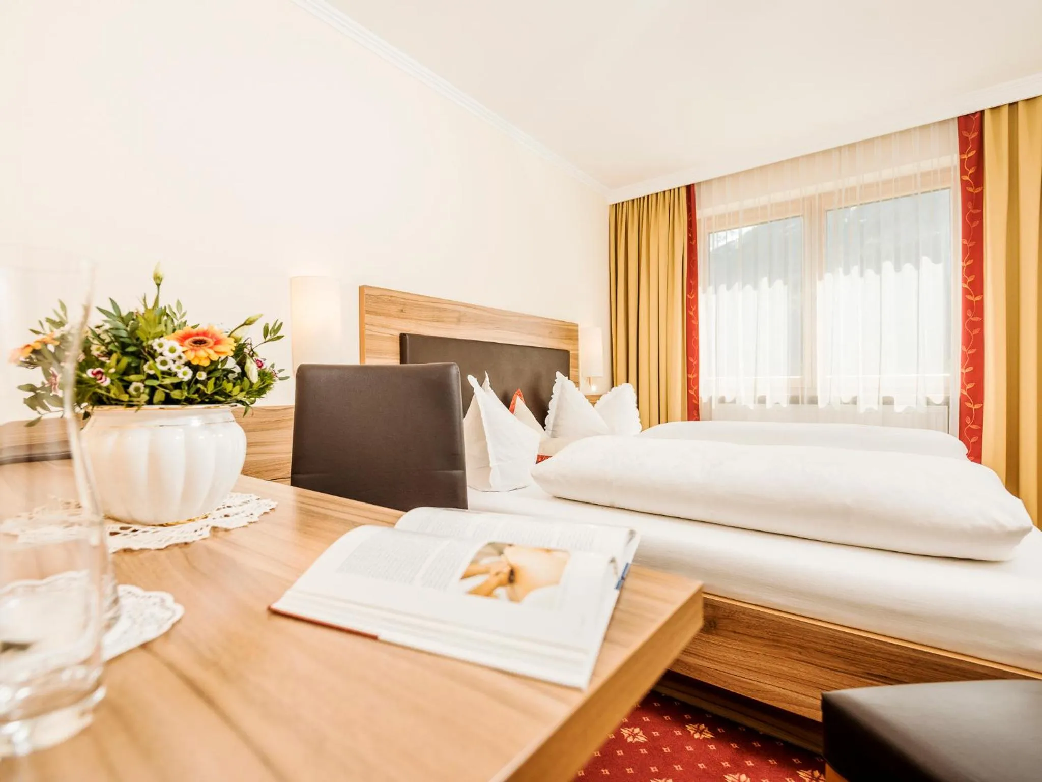 Photo of the whole room, Bed in Hotel Finkenbergerhof