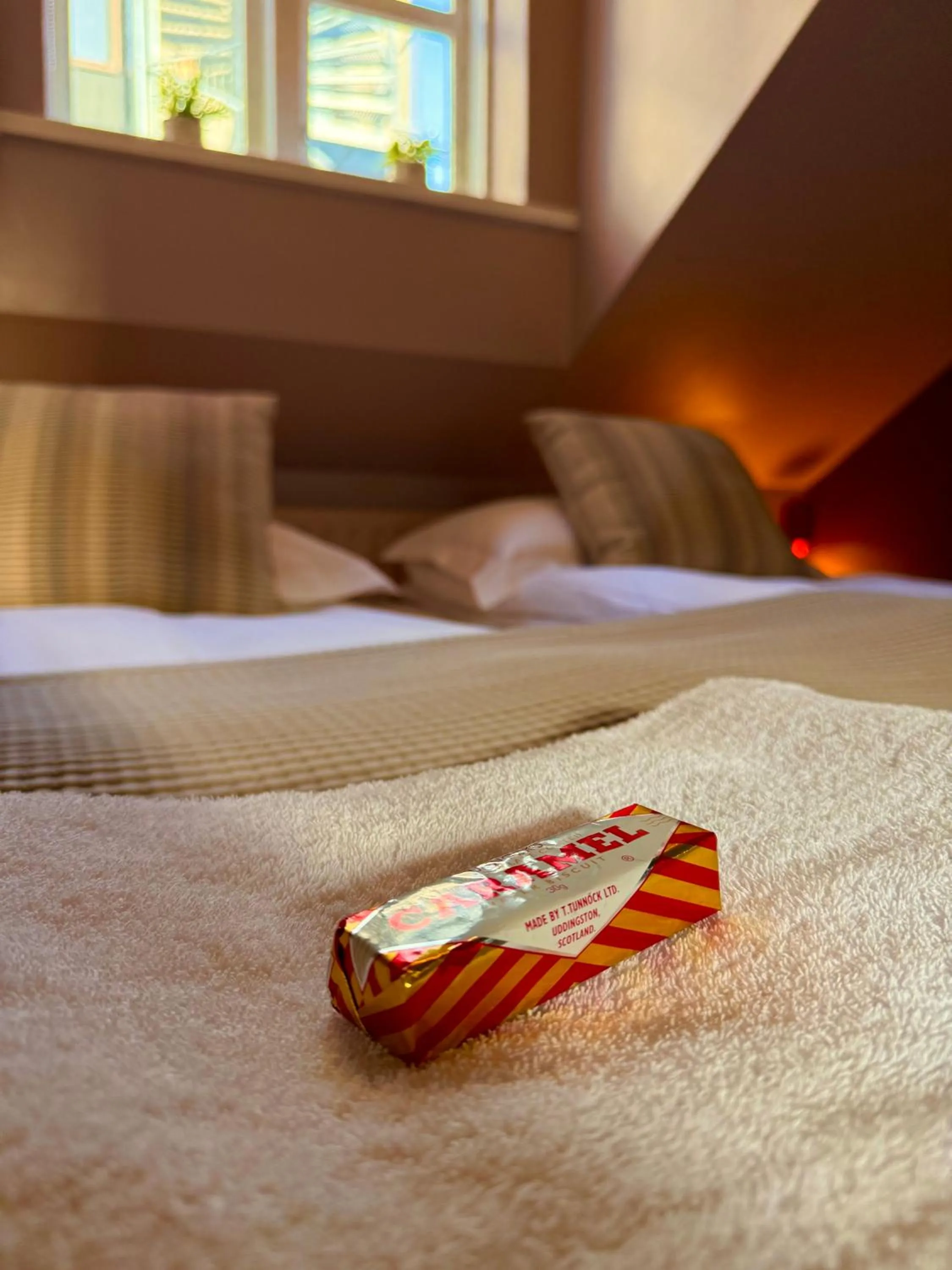 Decorative detail, Bed in Grettir Guesthouse Downtown Charm