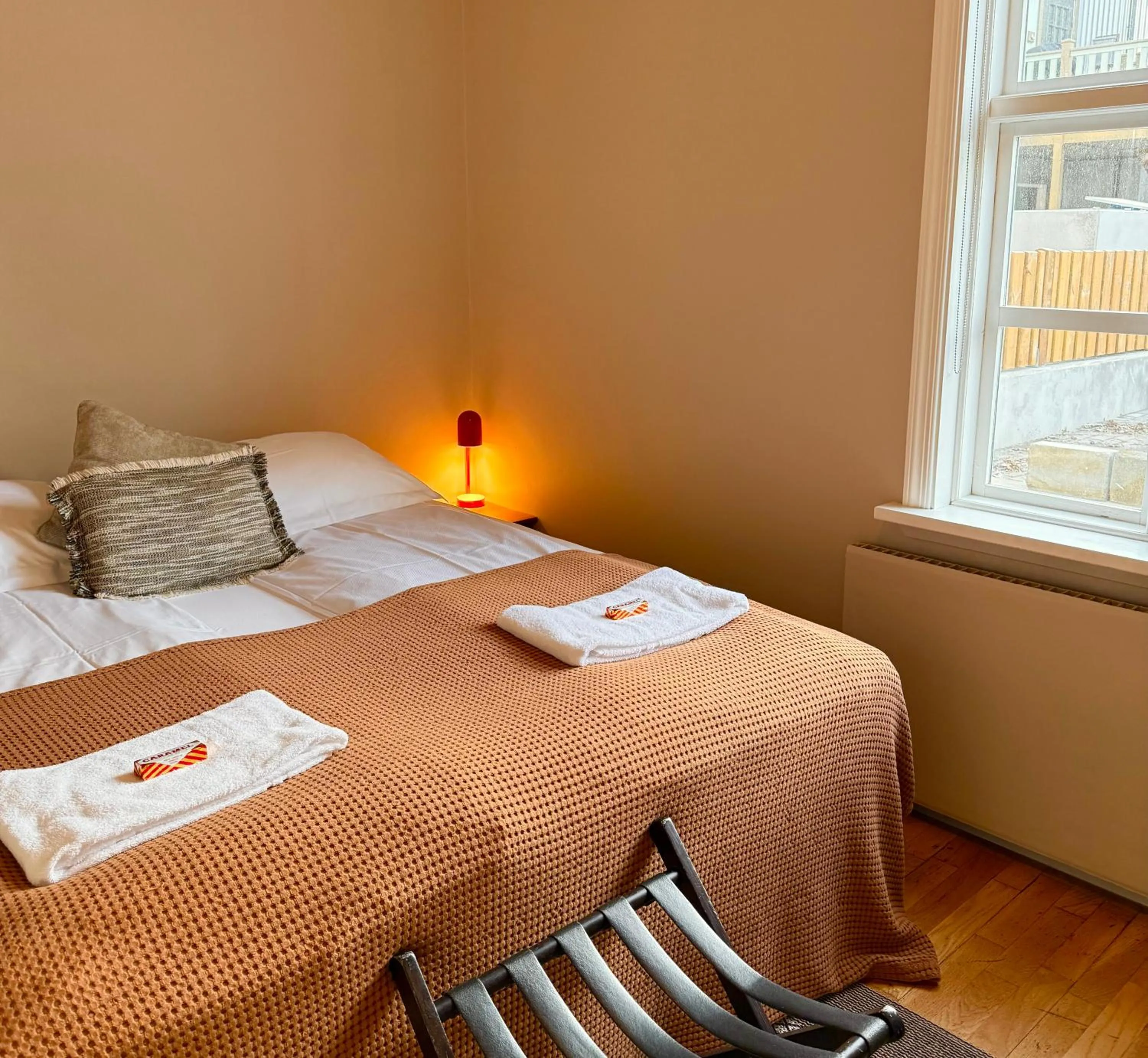 Bed in Grettir Guesthouse Downtown Charm