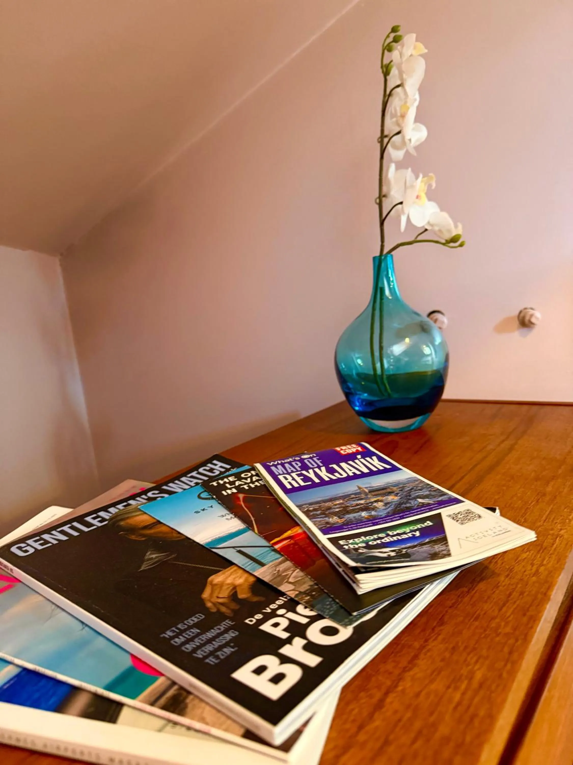 Decorative detail in Grettir Guesthouse Downtown Charm