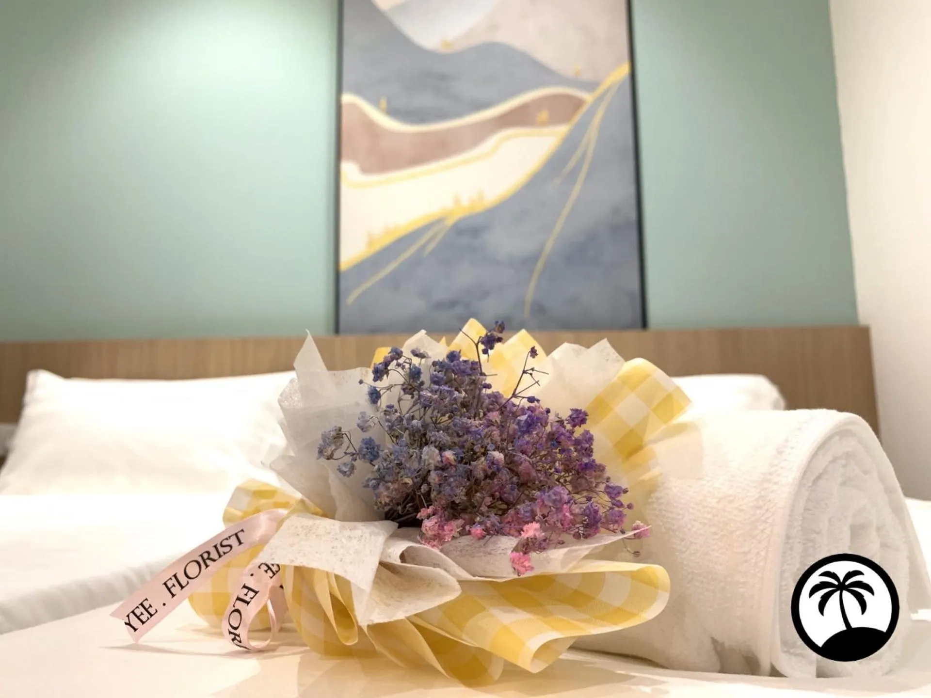 Bed in Paradise Suite at Sutera Avenue