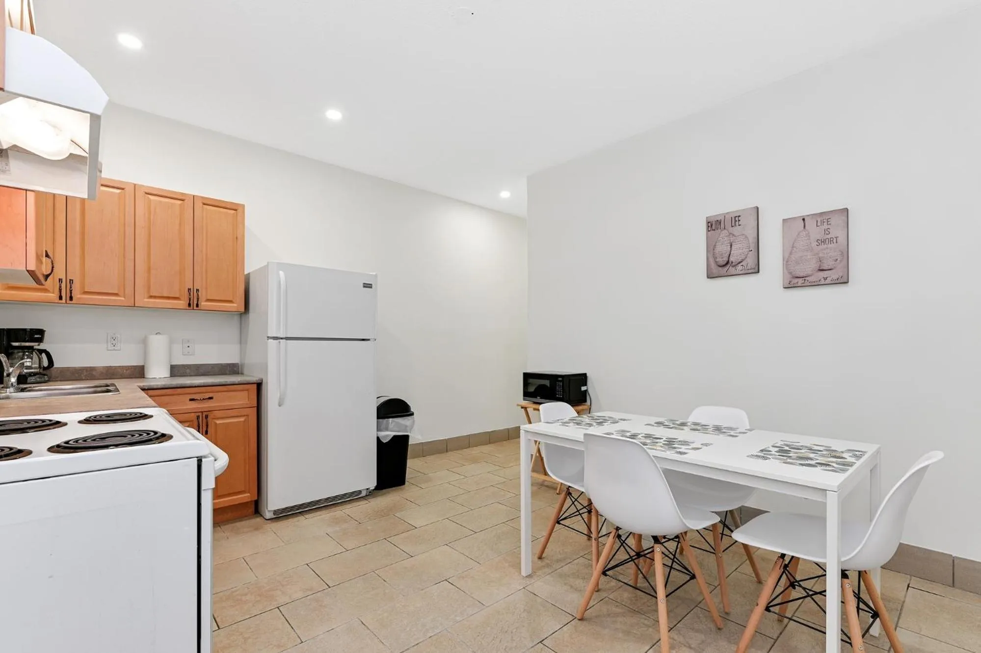 Kitchen or kitchenette in Baptiste Lake Lodge
