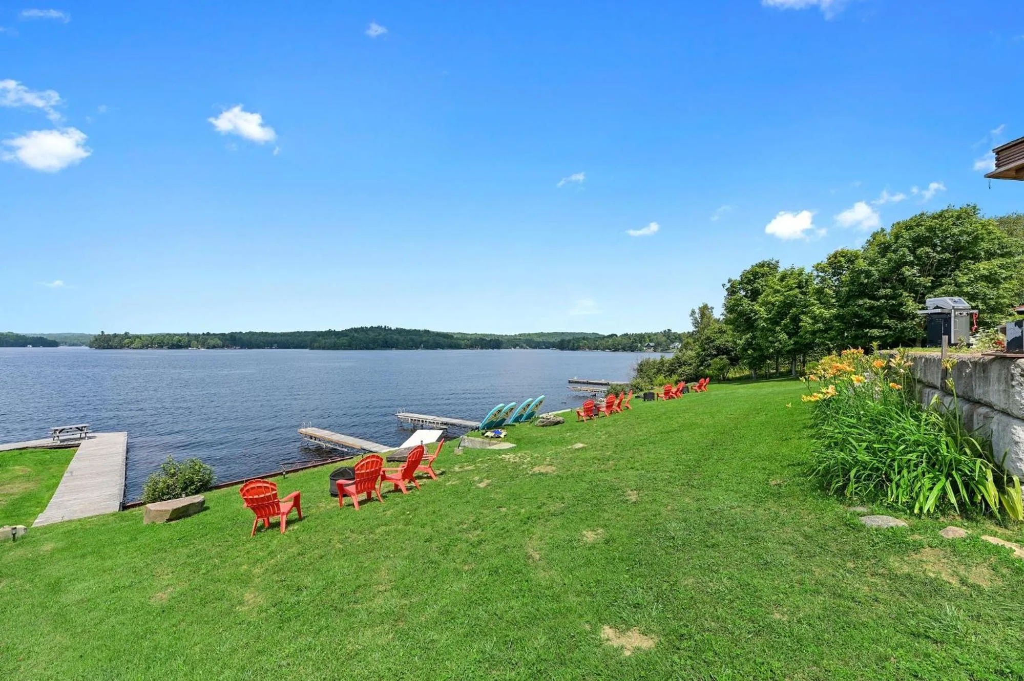 Natural landscape in Baptiste Lake Lodge
