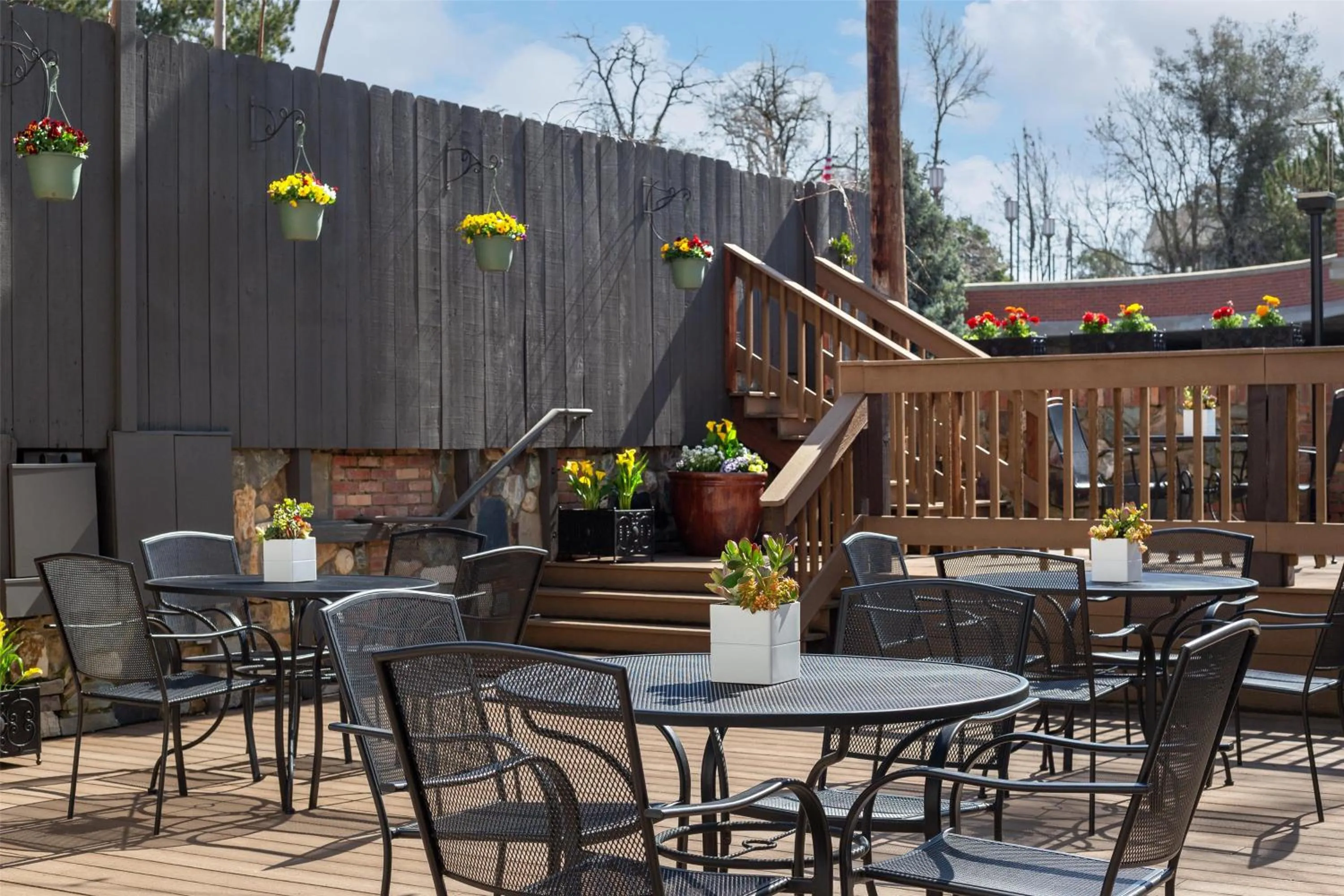 Patio in National Hotel Jackson, Tapestry Collection by Hilton