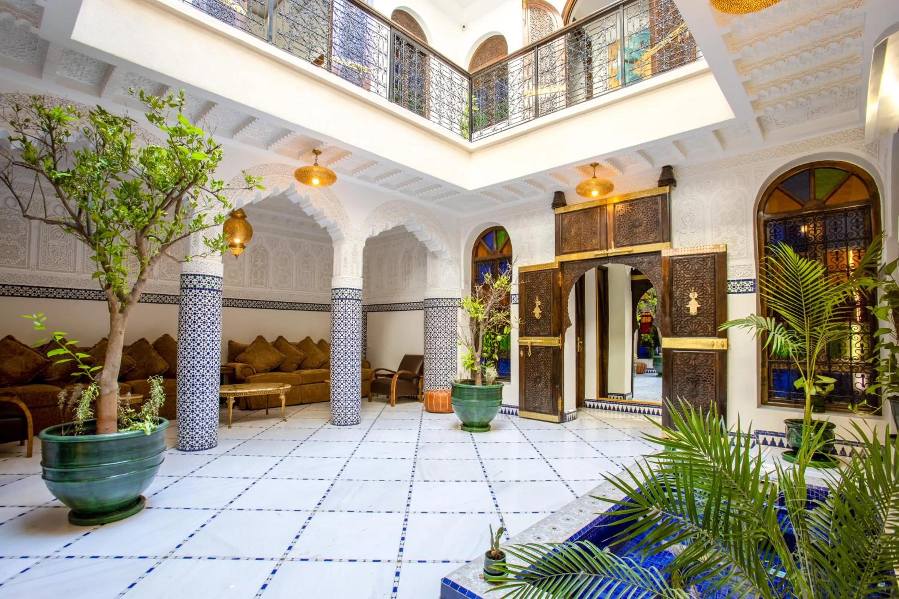 Swimming pool in Riad La Vie