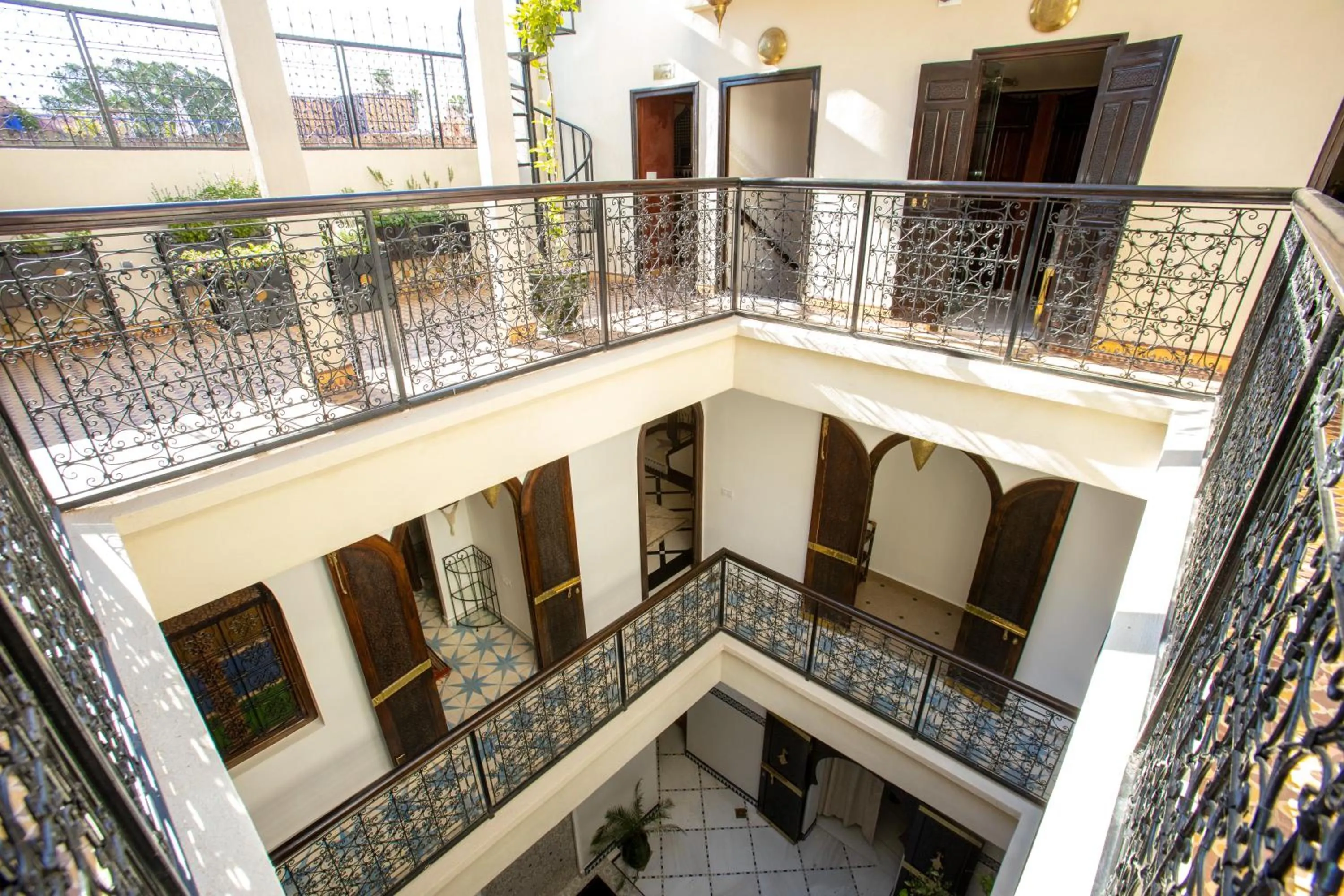 Balcony/Terrace in Riad La Vie