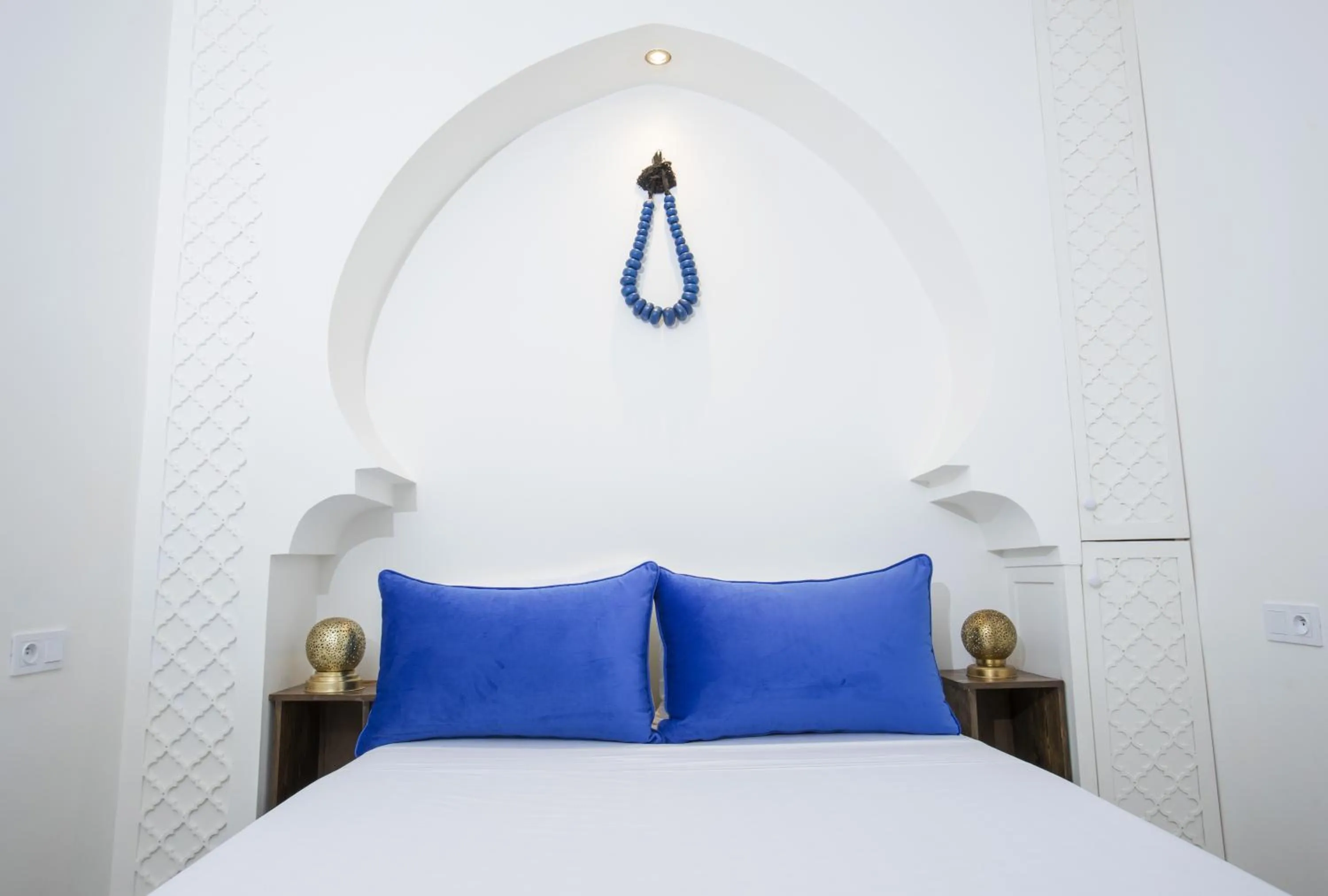 Bed in Riad La Vie