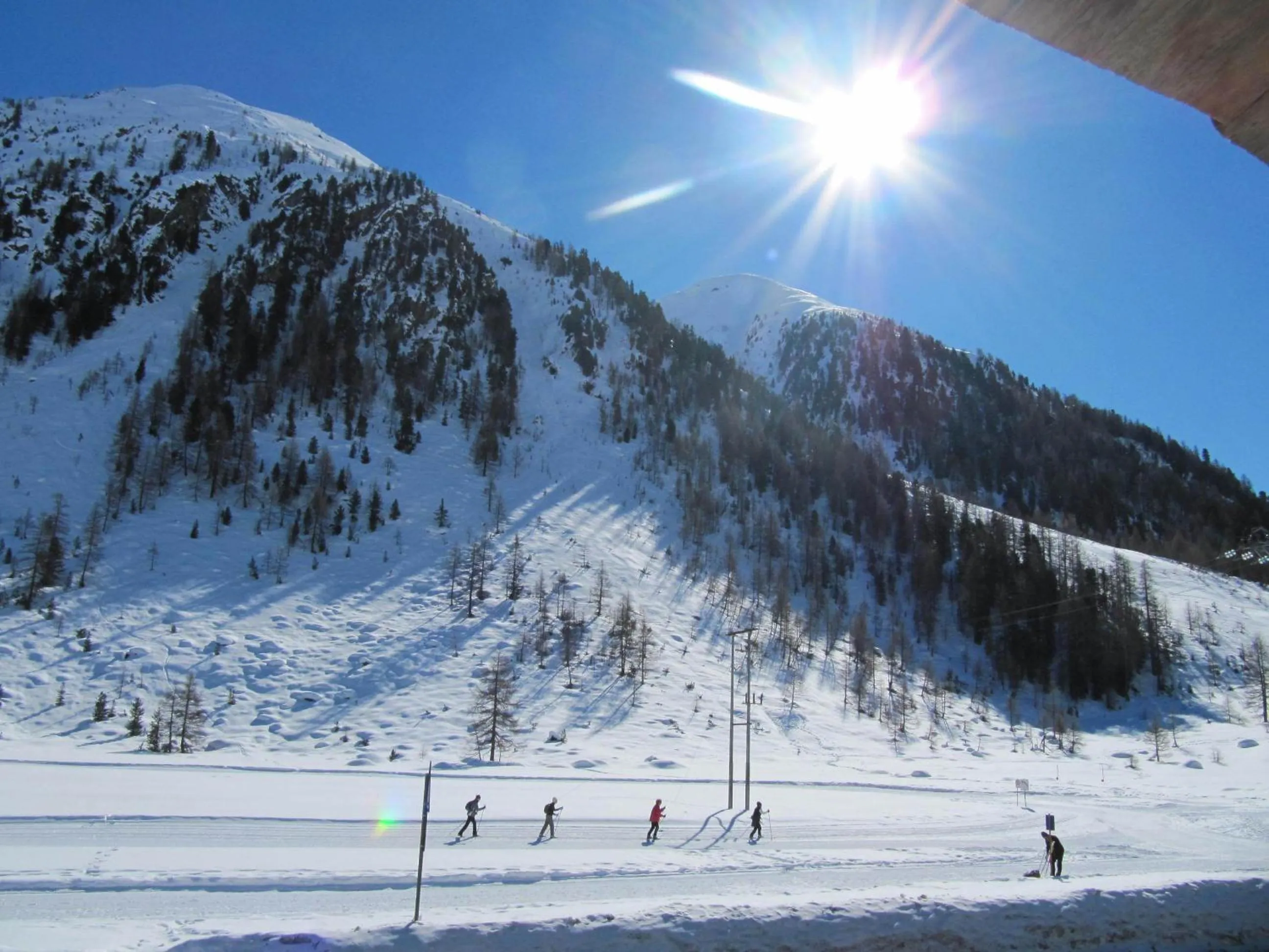 Skiing in Bed & Breakfast Campaciol