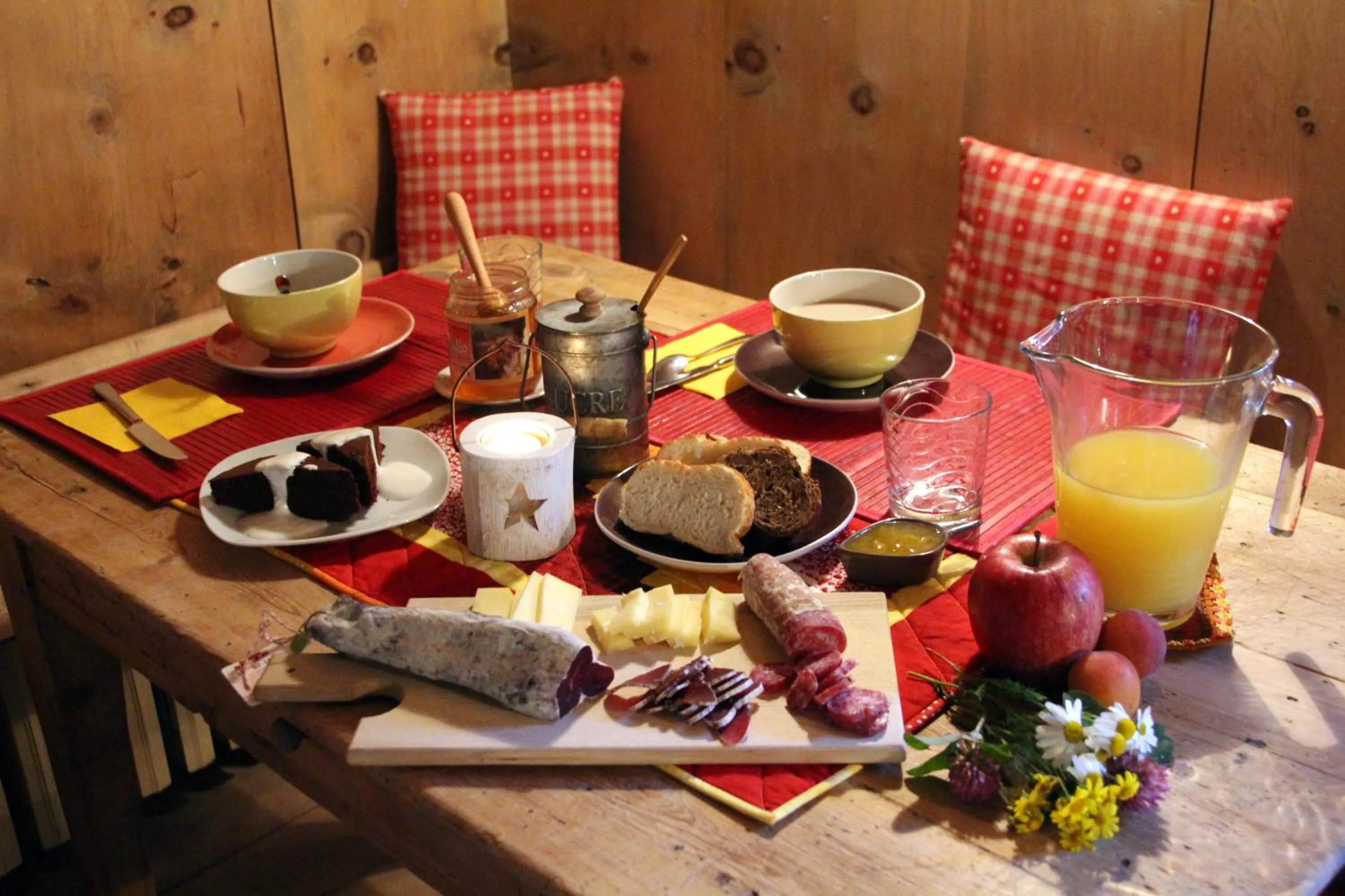 Continental breakfast in Bed & Breakfast Campaciol