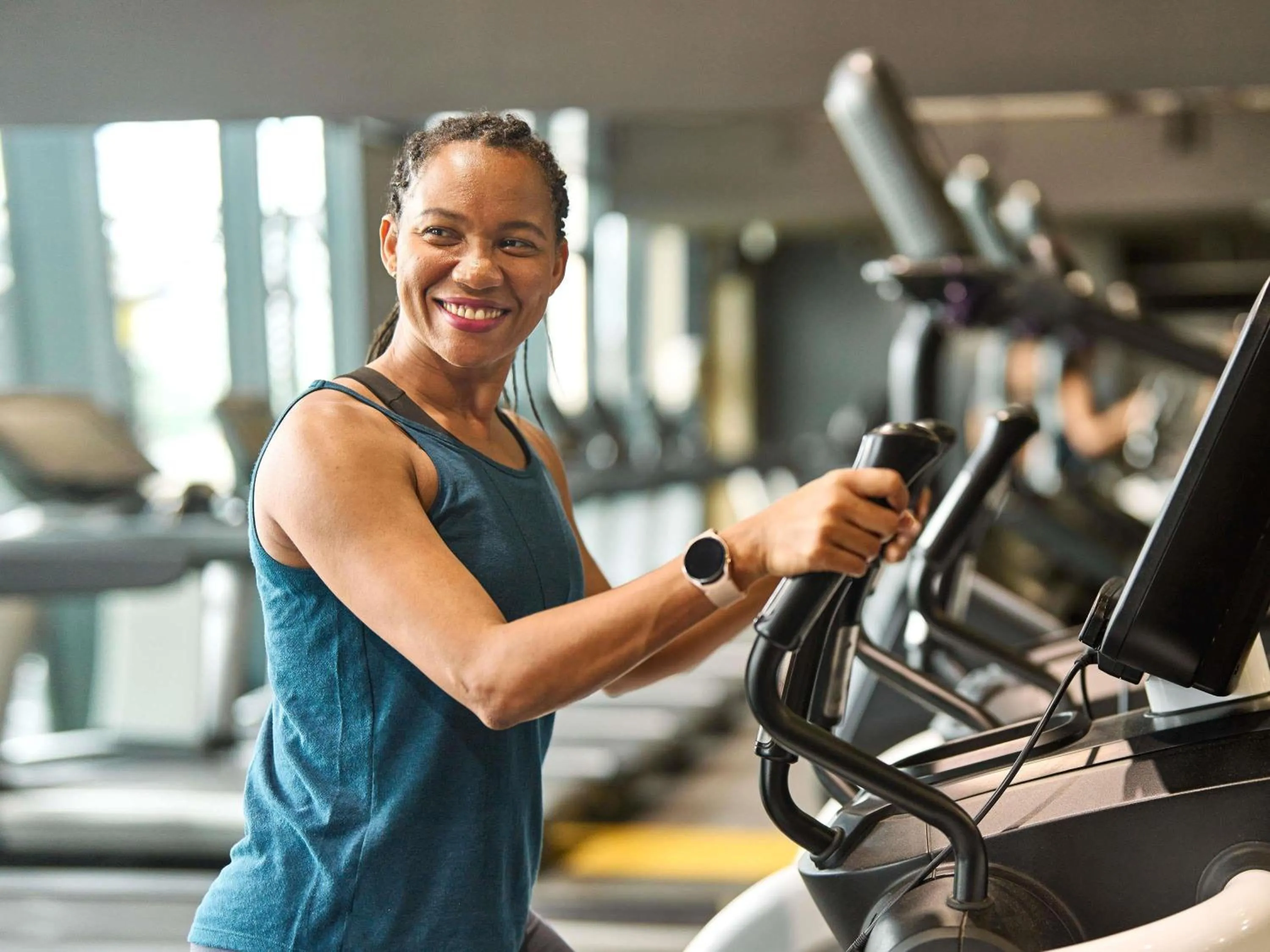 Fitness centre/facilities in Fairmont Palliser
