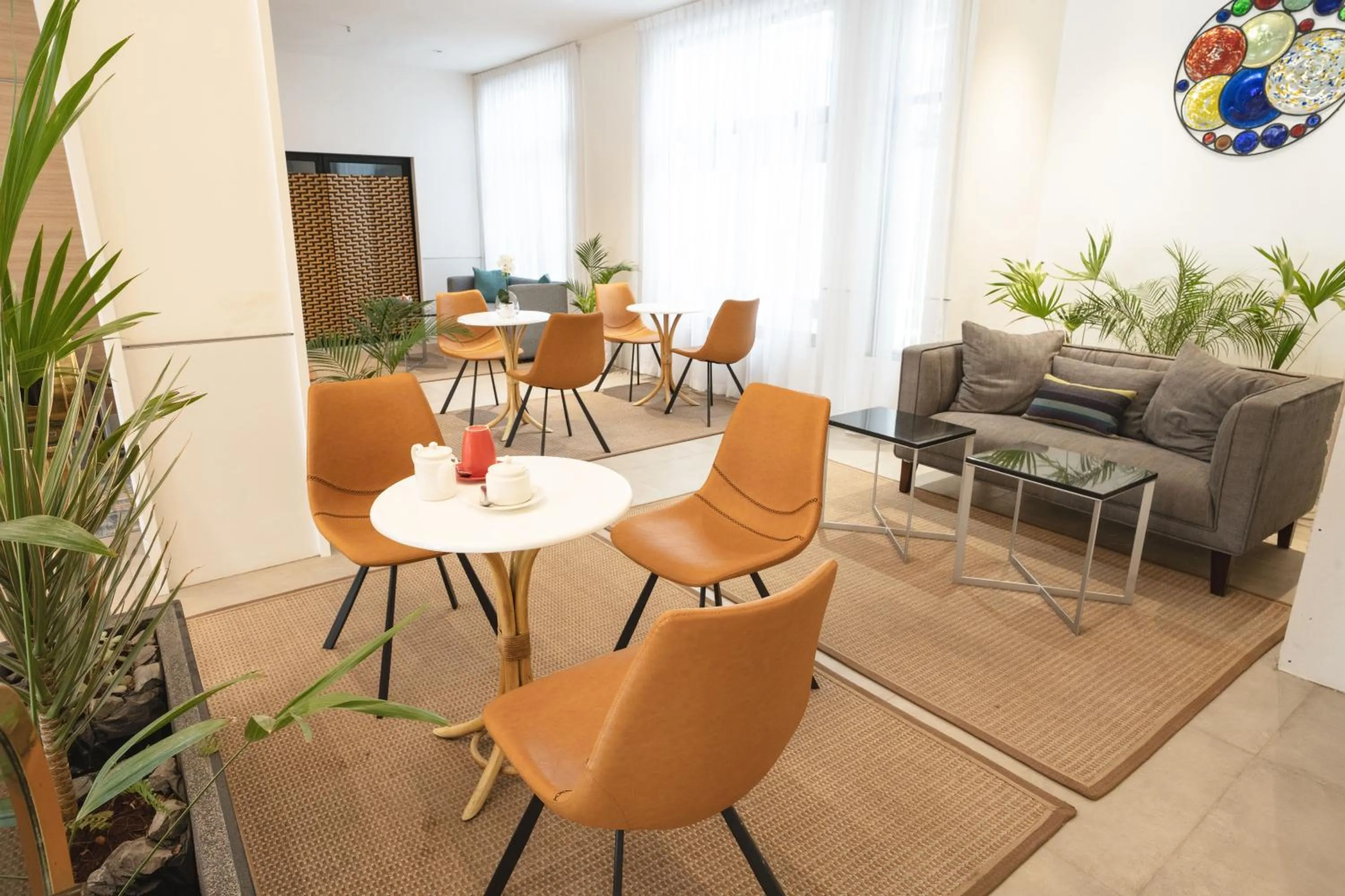 Seating area in Sarova Imperial Hotel