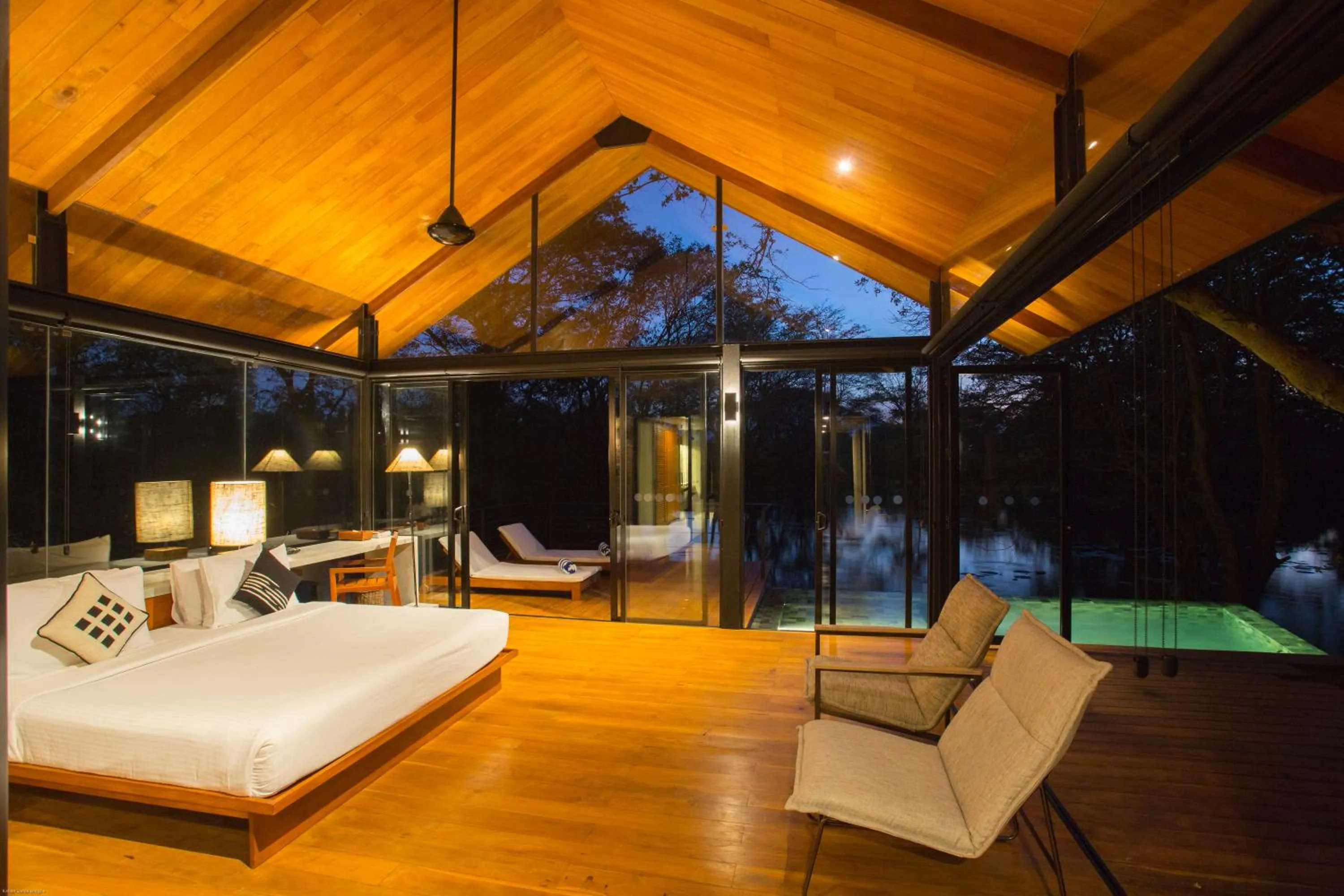 Bedroom in Kalundewa Retreat