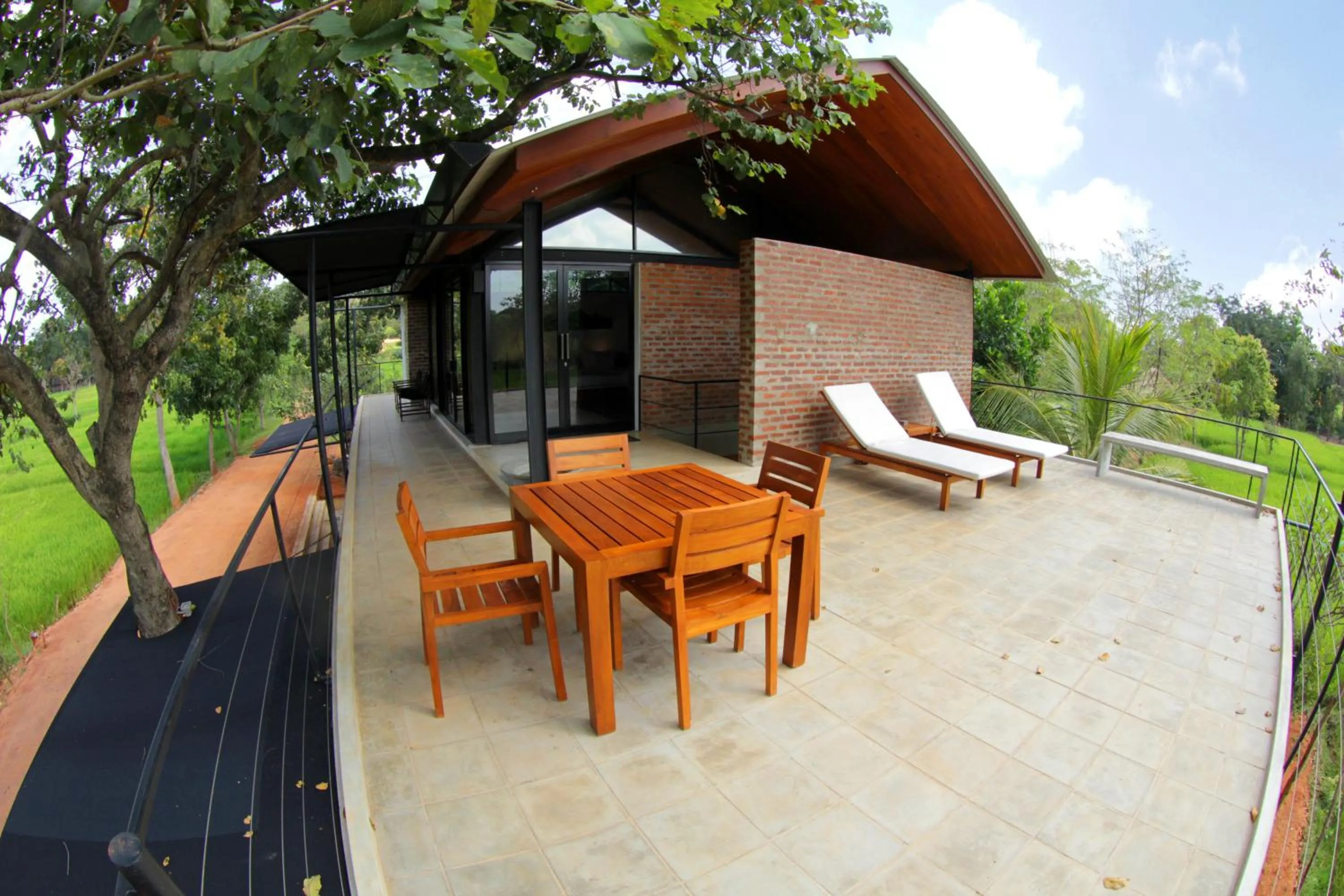 Patio in Kalundewa Retreat