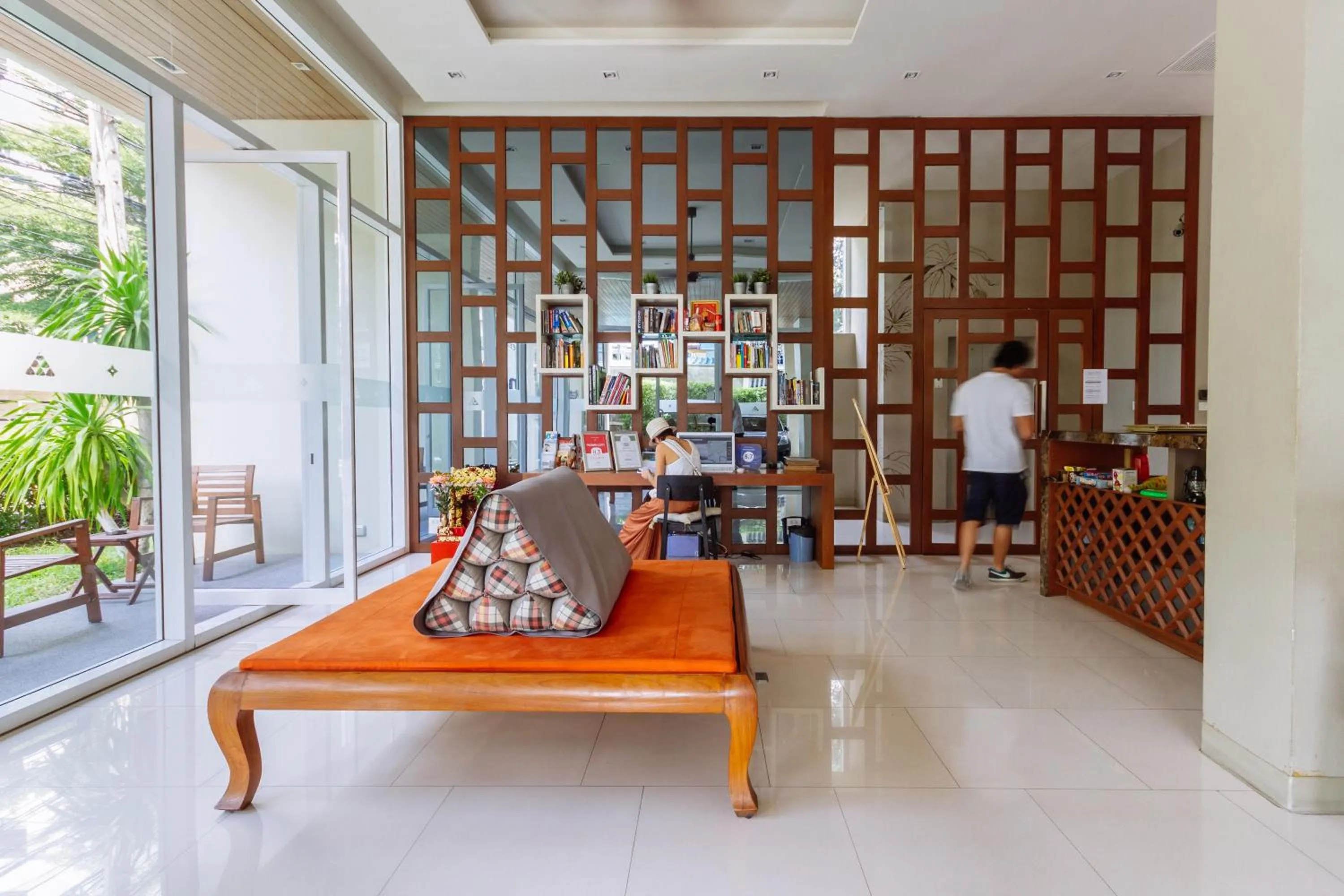 Staff in Siamaze Hostel