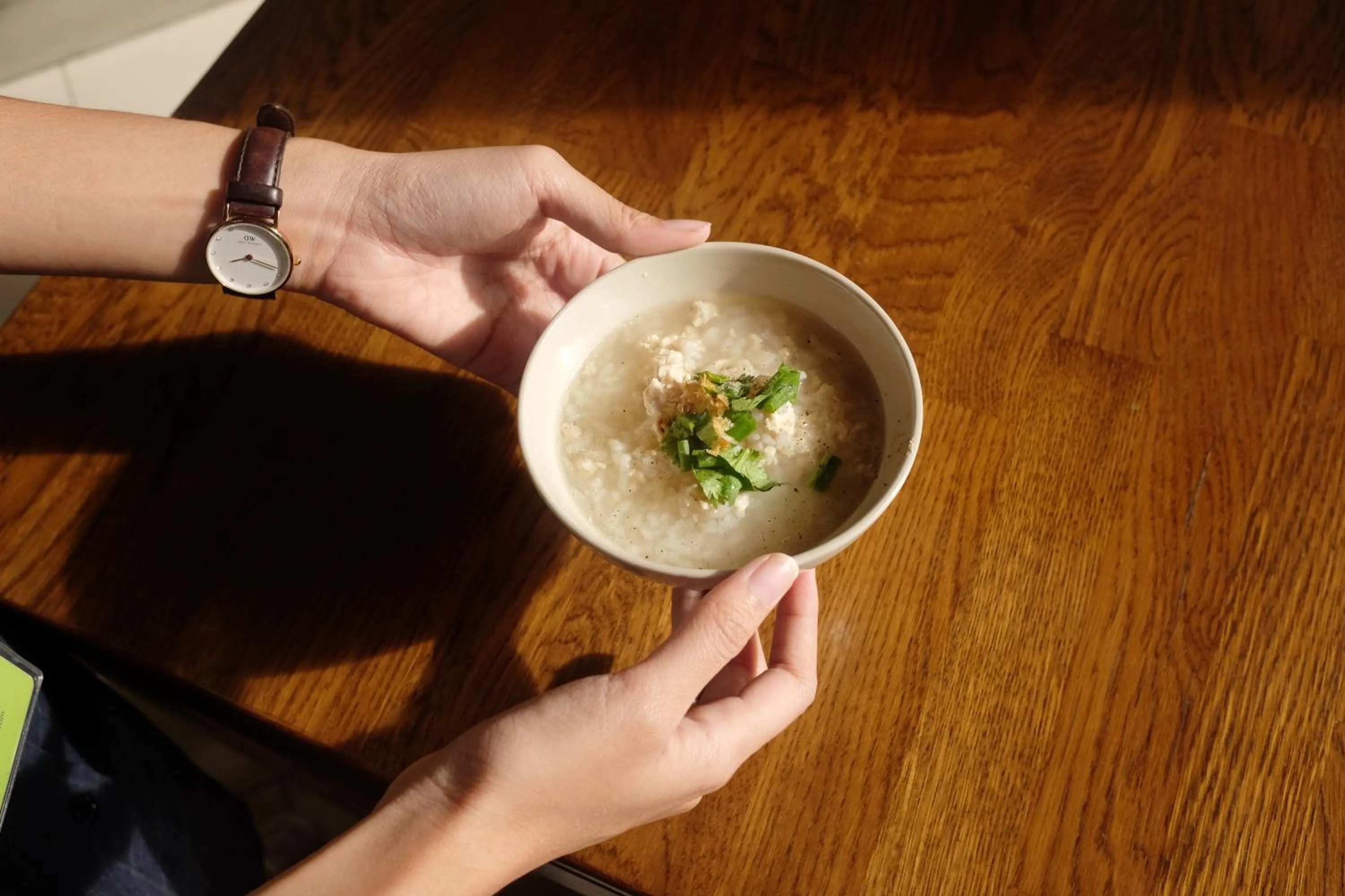 Asian breakfast in Siamaze Hostel