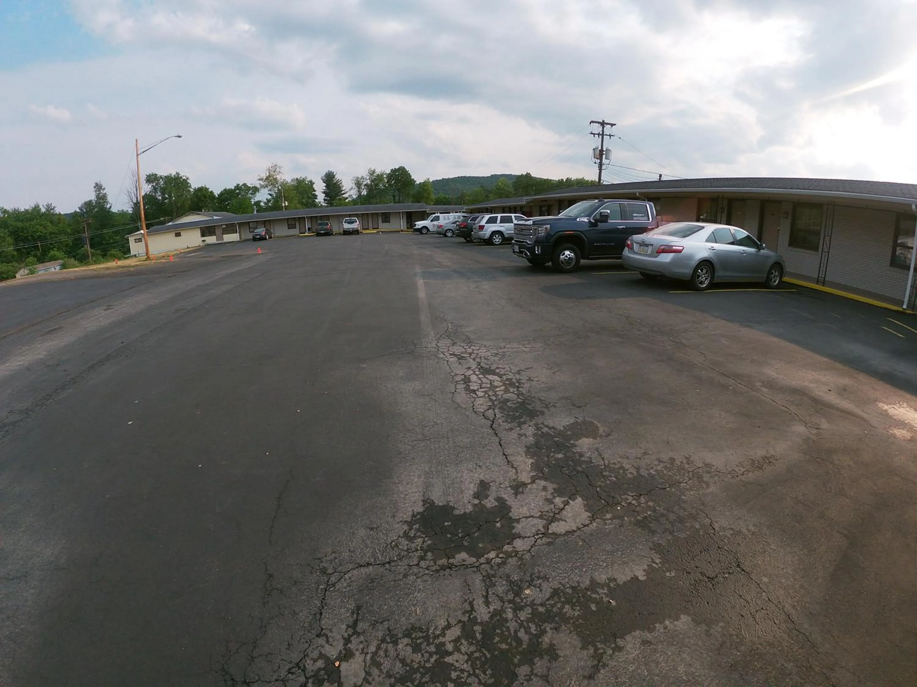 Property building in Budget Inn Clearfield PA