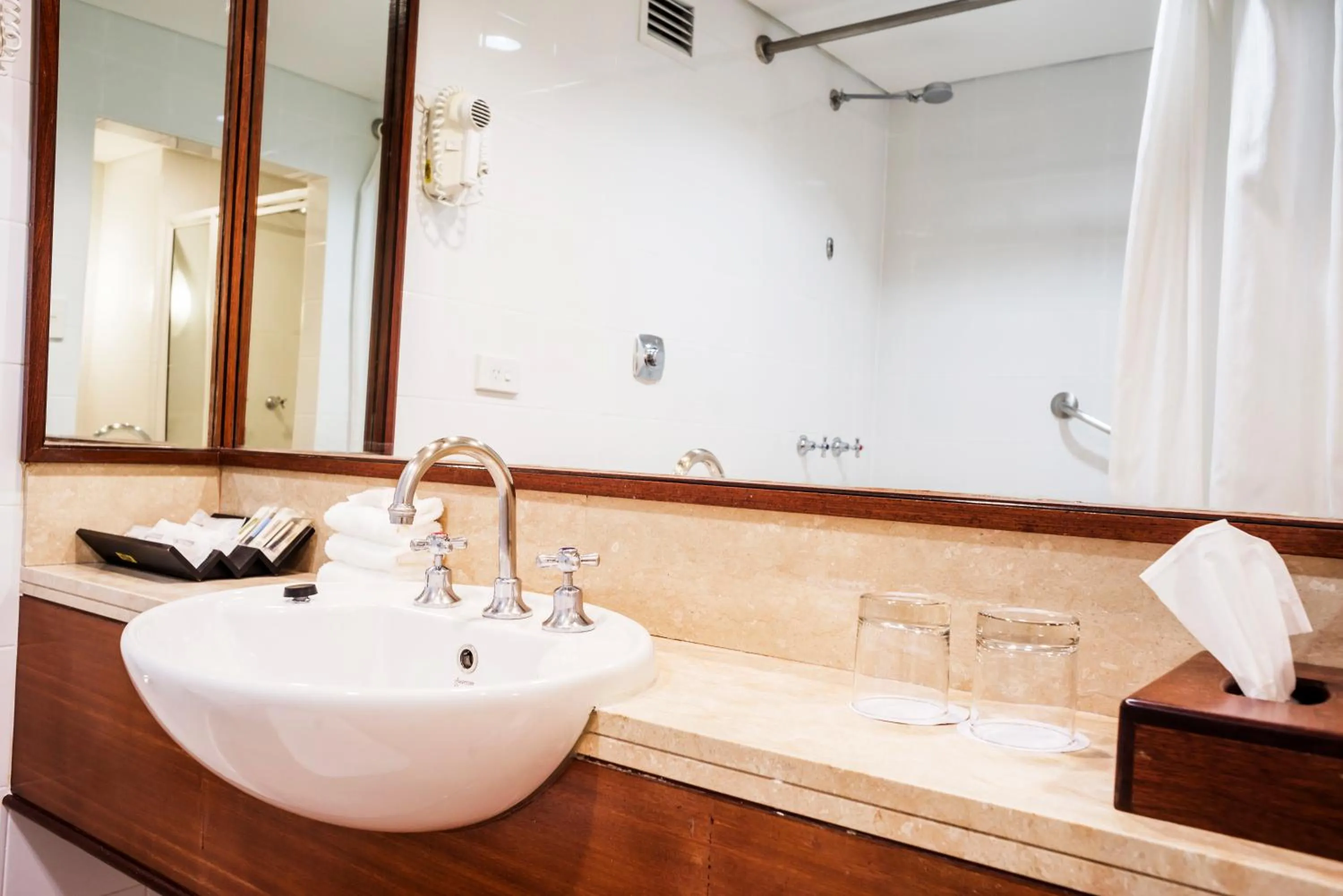 Bathroom in Crown Hotel