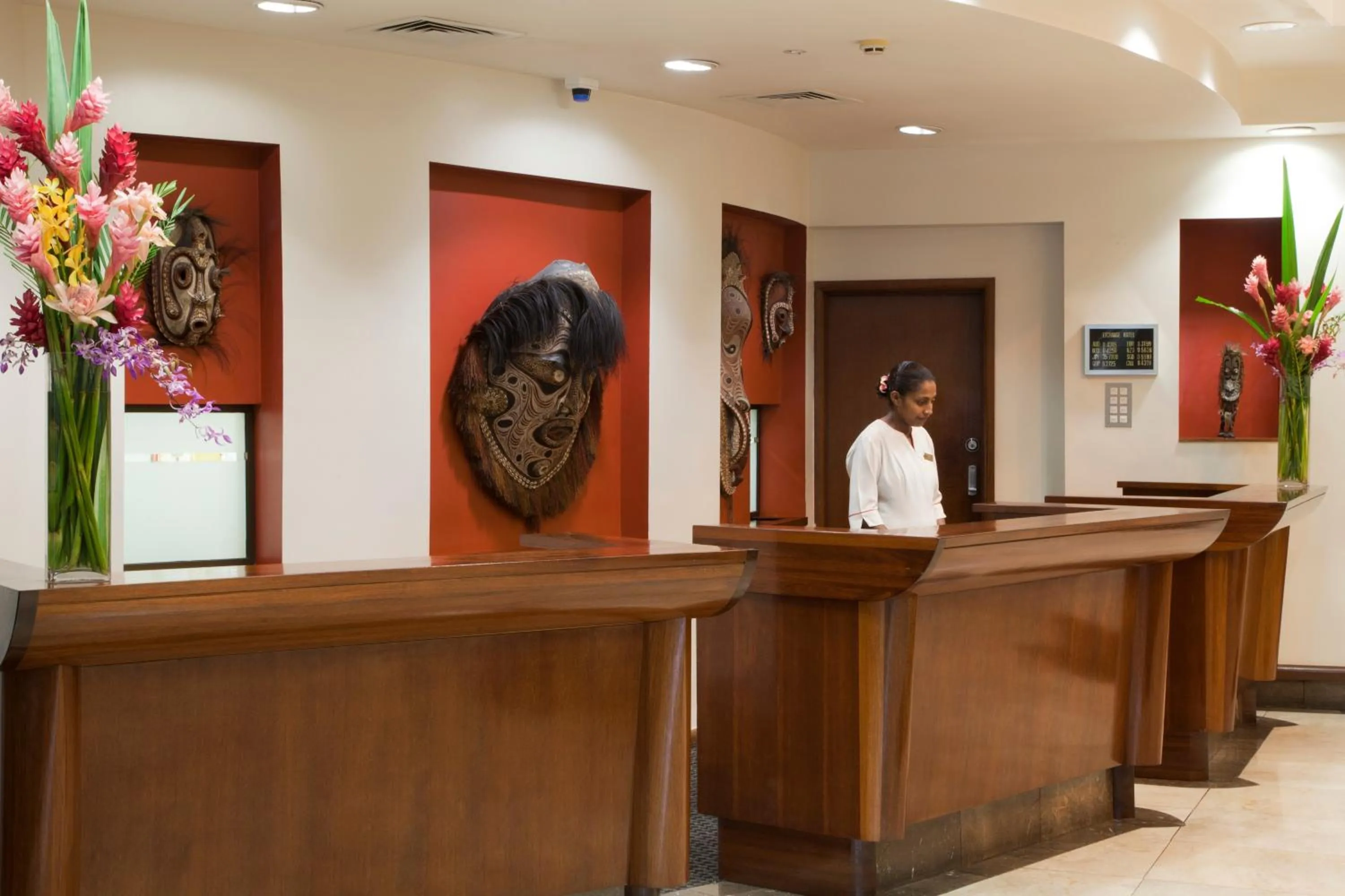 Lobby or reception in Crown Hotel