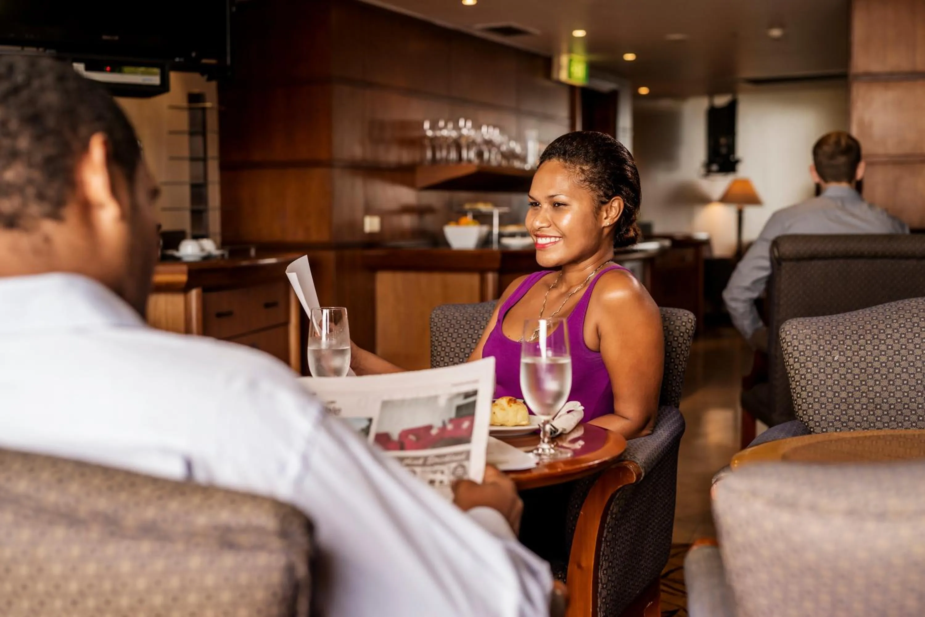 Area and facilities in Crown Hotel