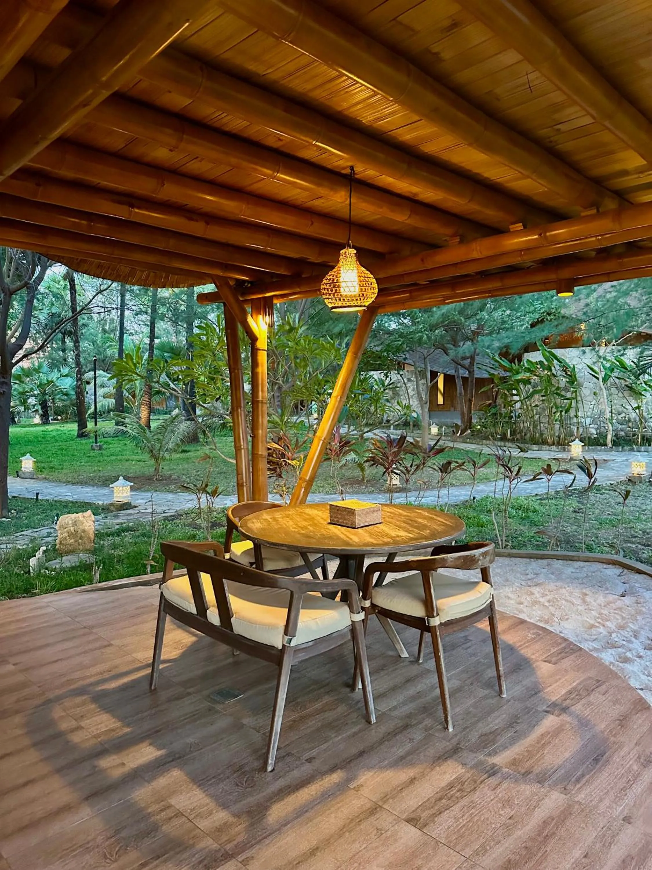 Dining area in Tanoma Sumba