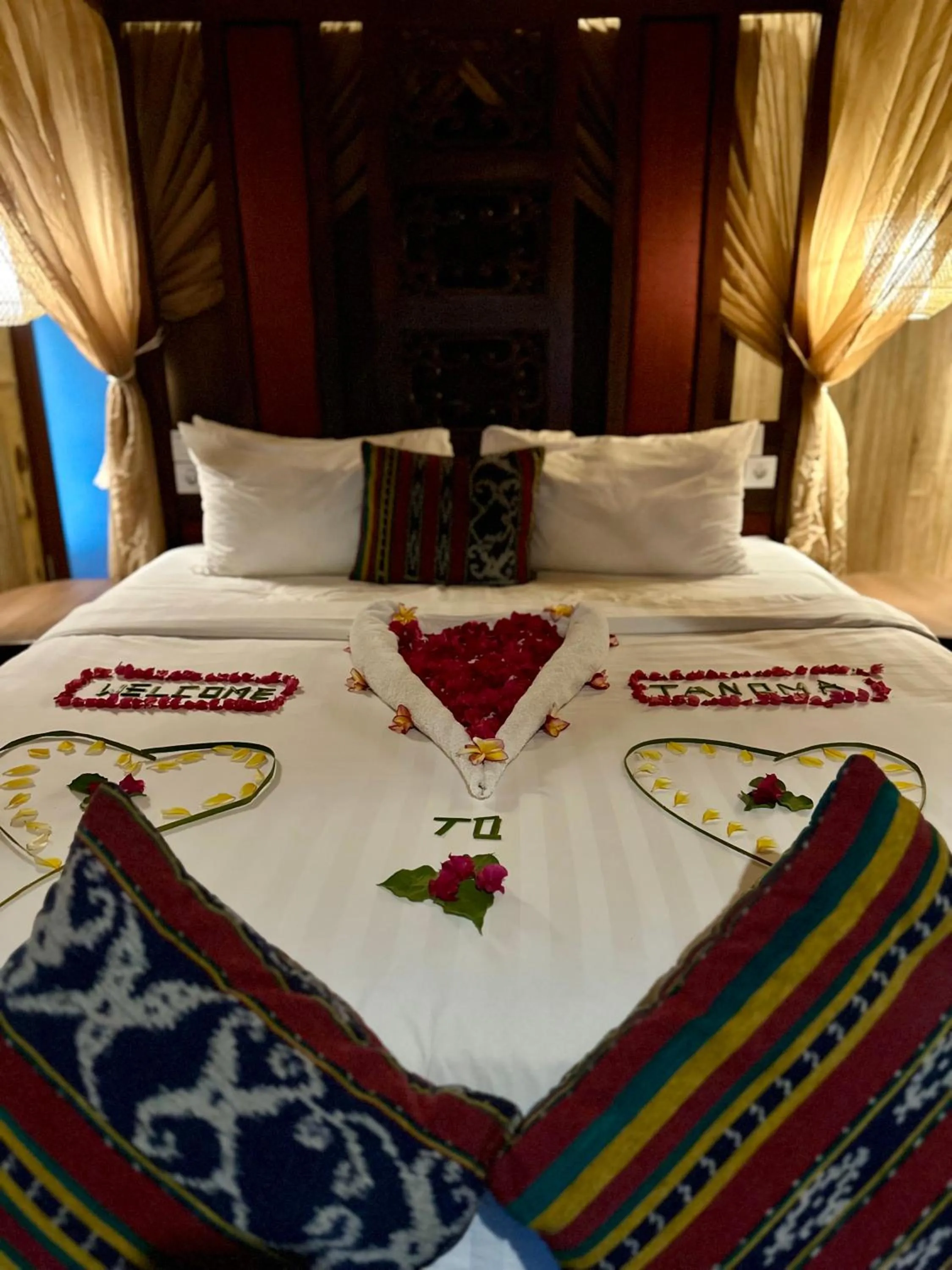 Bed in Tanoma Sumba