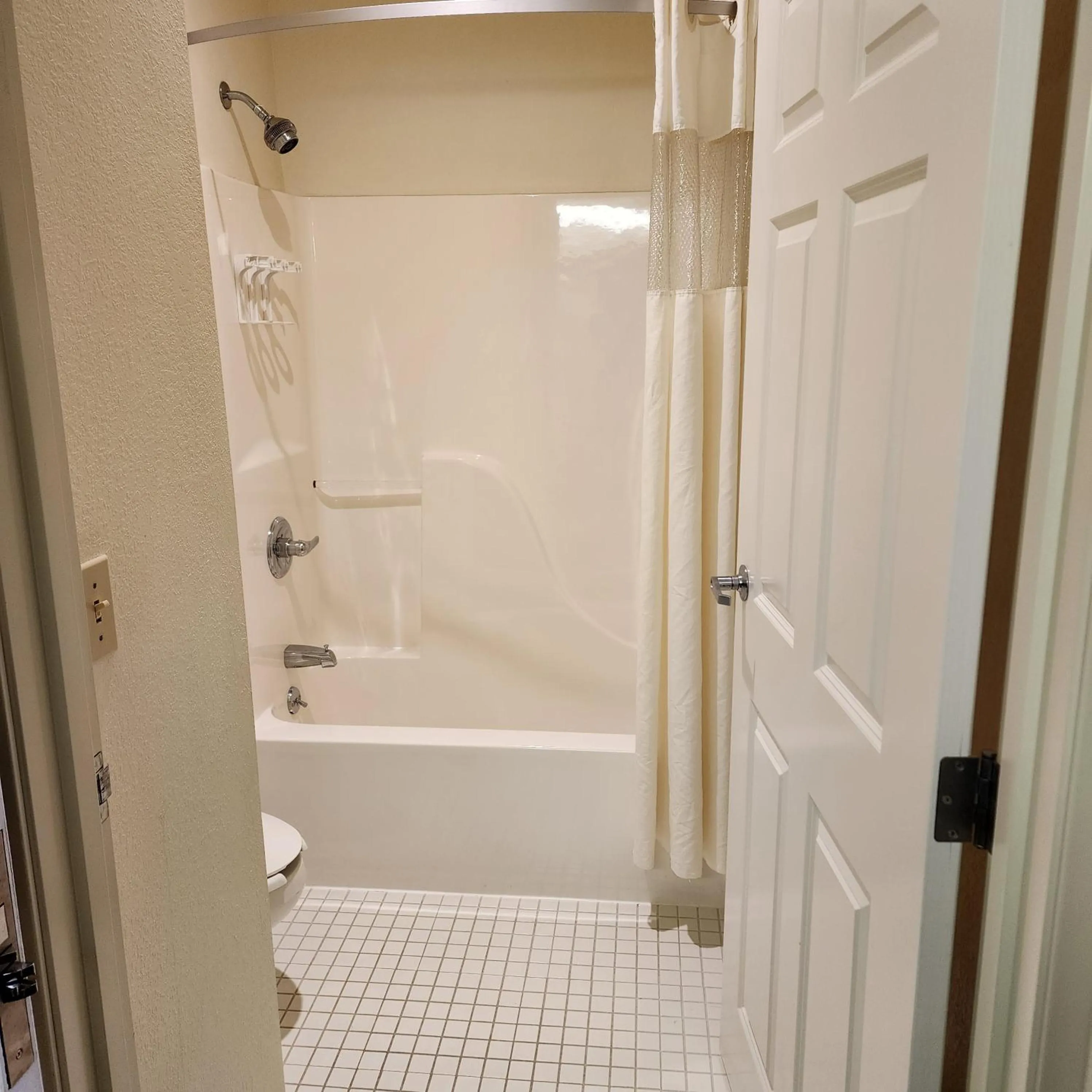 Shower in Baymont by Wyndham Mackinaw City