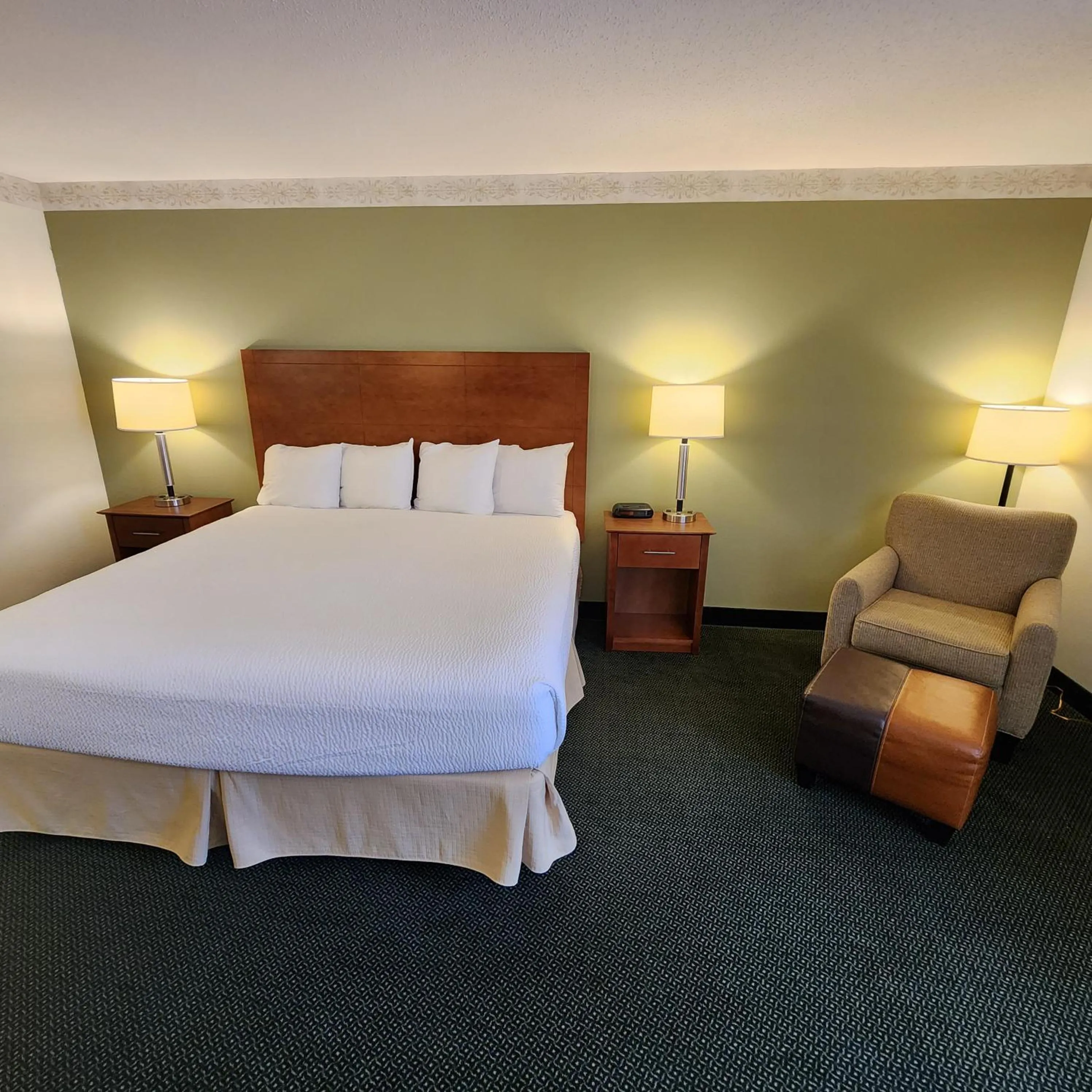 Bed in Baymont by Wyndham Mackinaw City