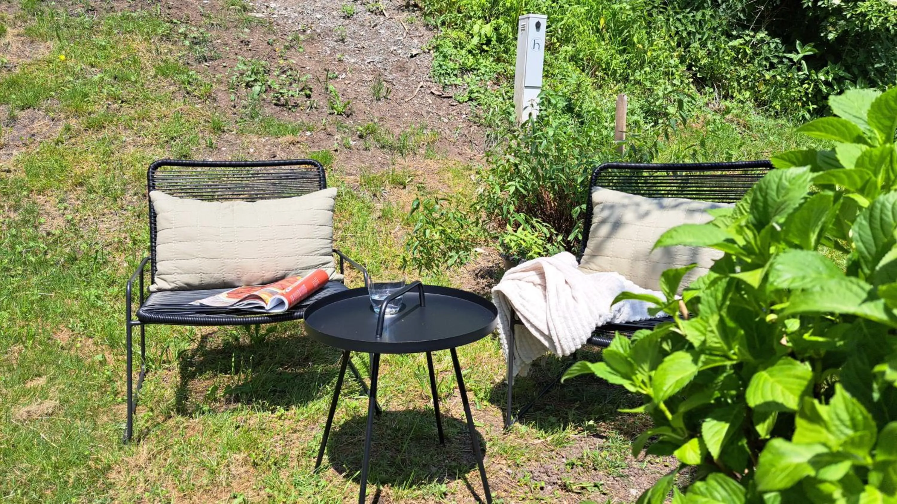 Garden in freiraum Apartments