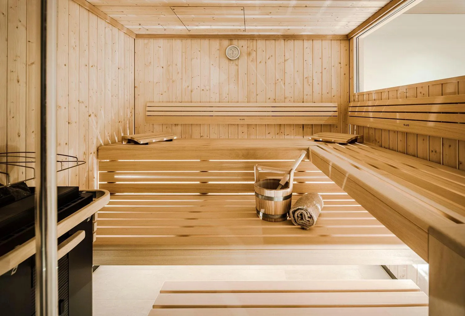 Sauna in freiraum Apartments