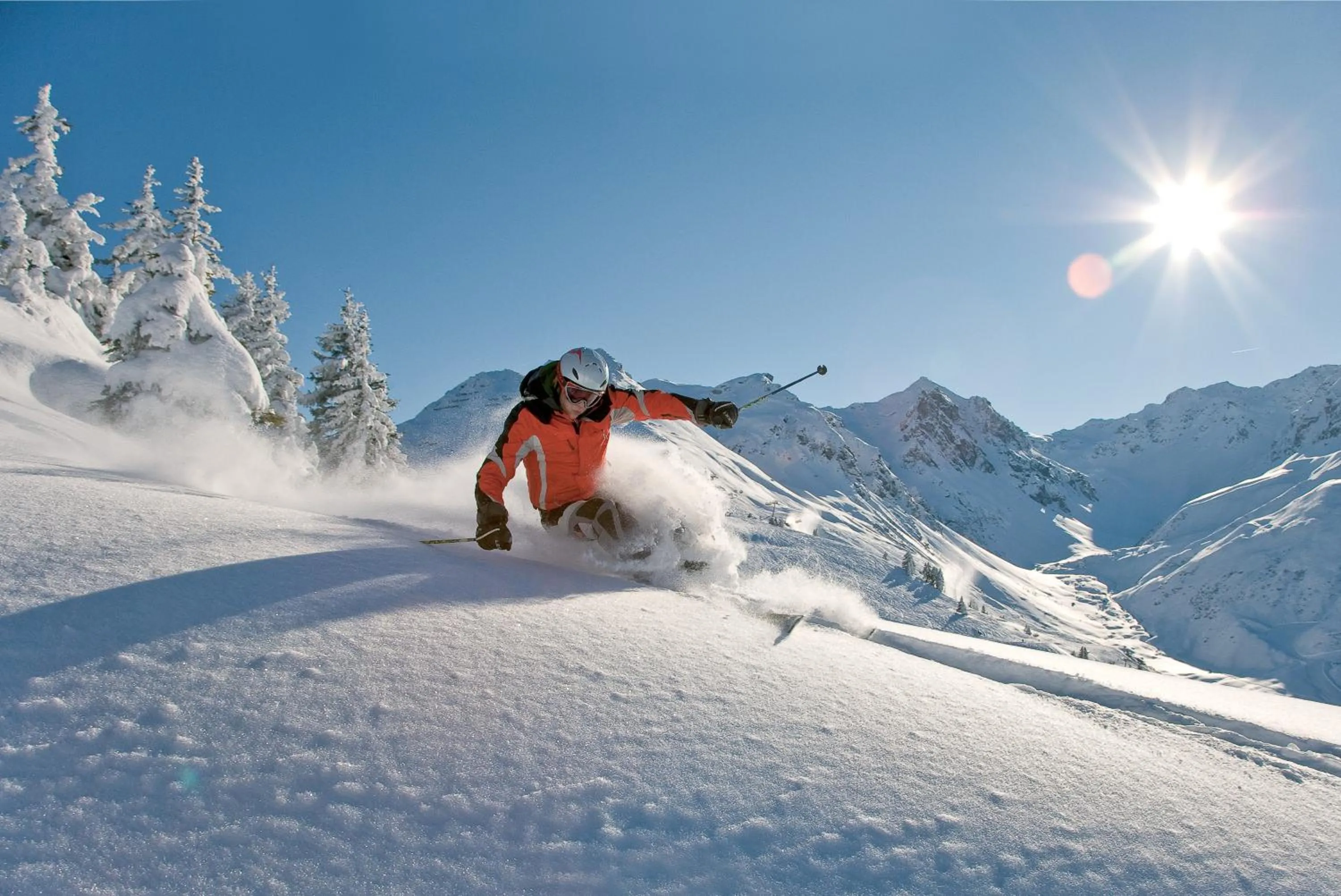 Skiing in freiraum Apartments