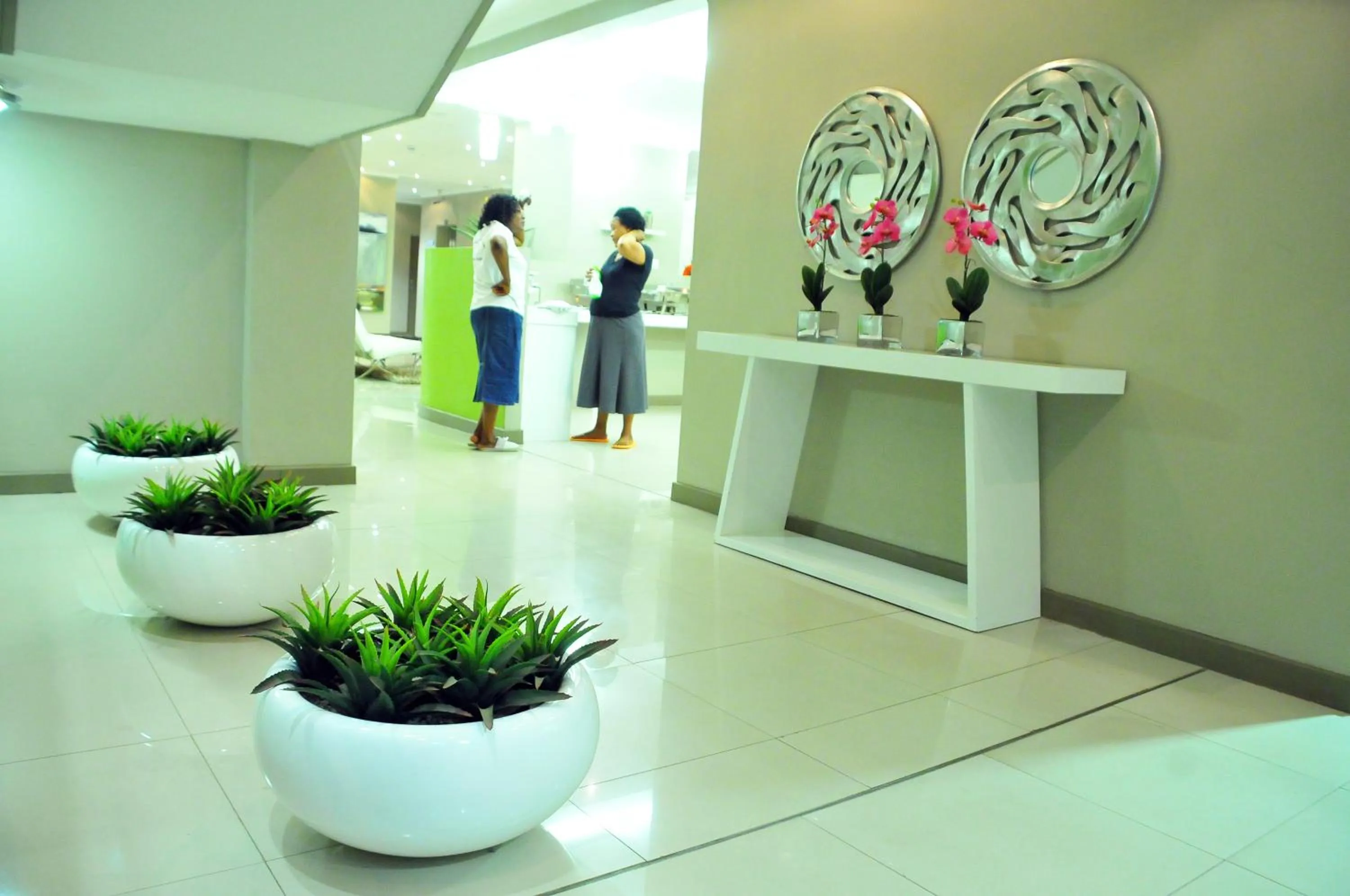 Decorative detail in Travelodge