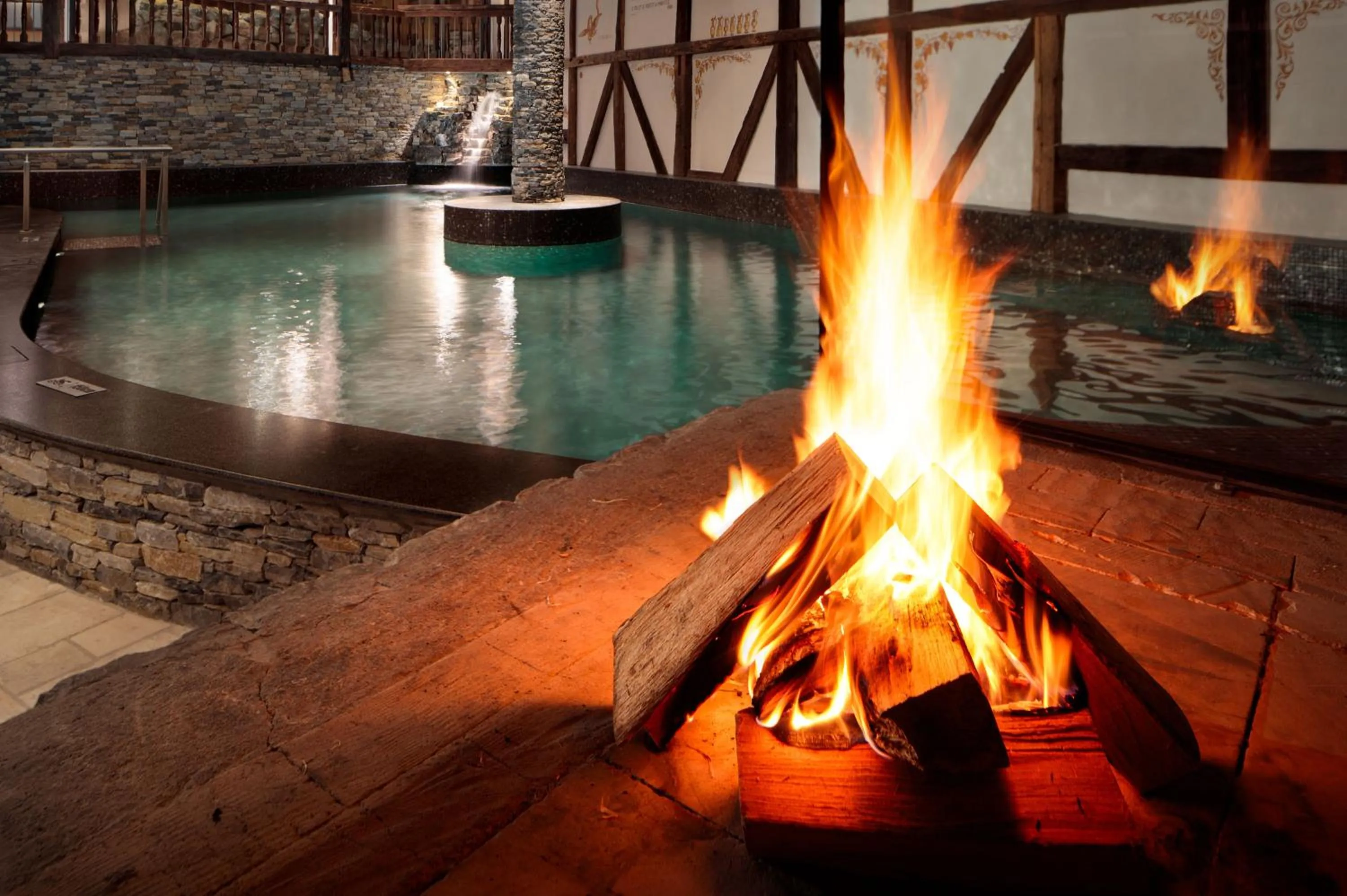 Pool view in Aïda Hôtel & Spa - "Adults Only" Relais & Châteaux