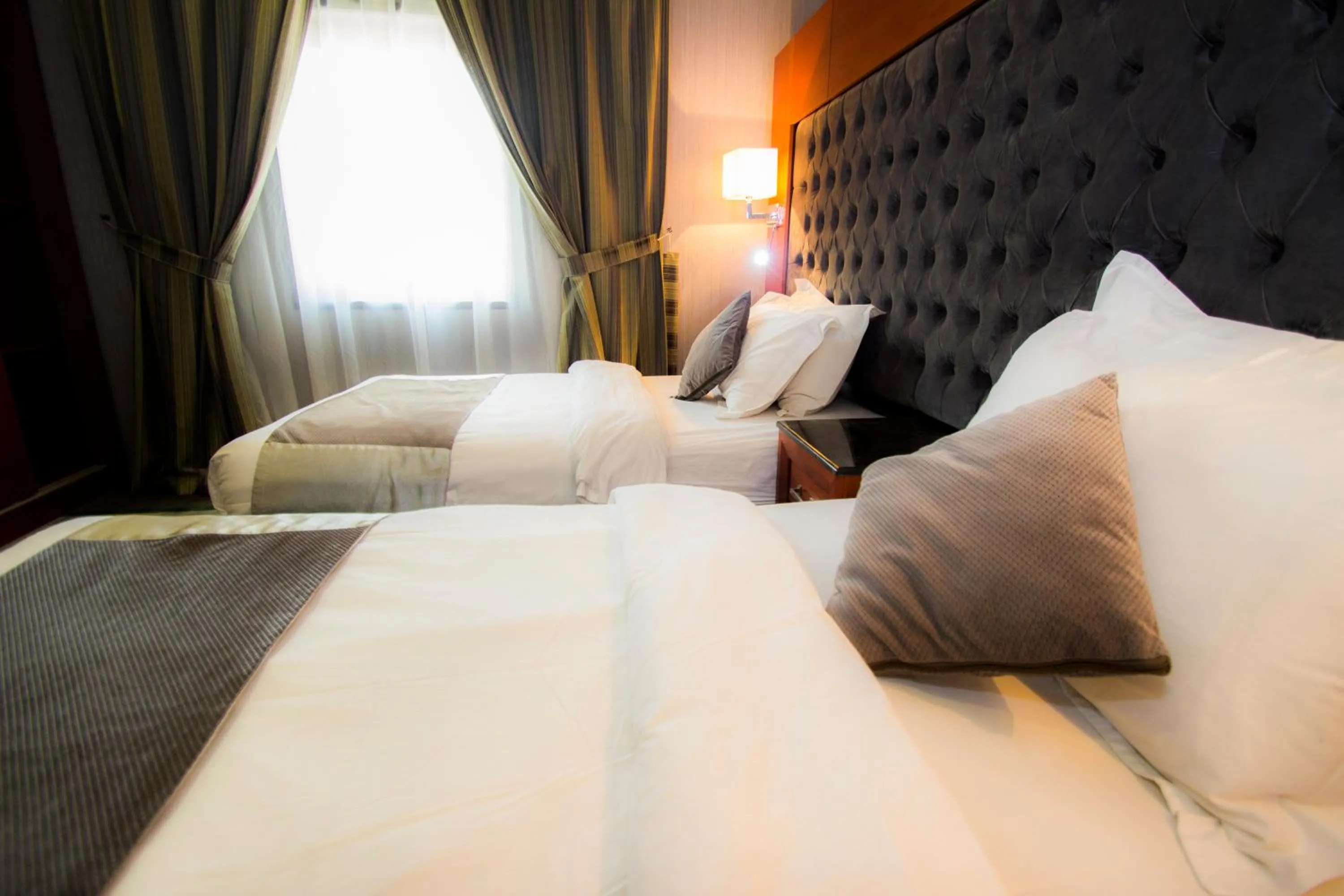 Bed in شاطيء الحياة للشقق المخدومة