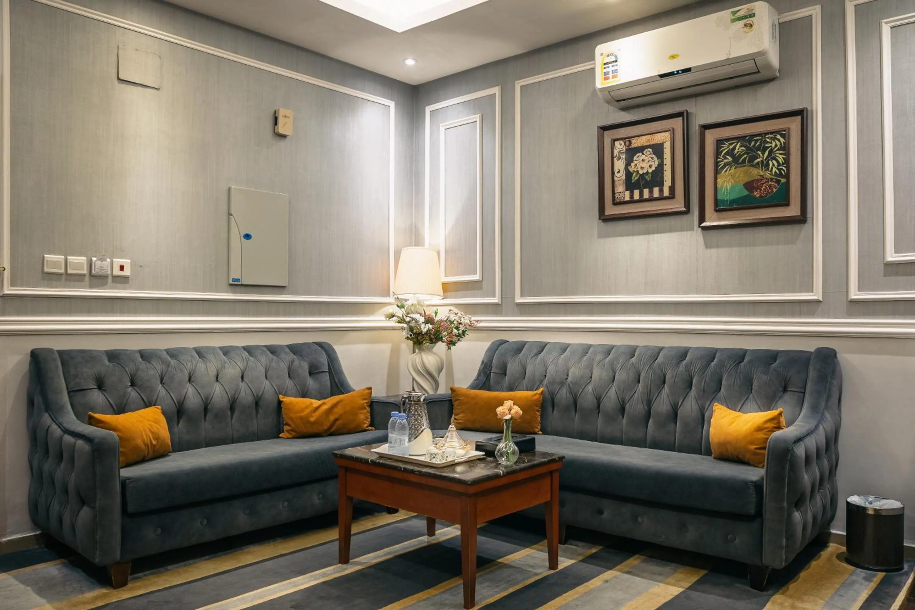 Living room in شاطيء الحياة للشقق المخدومة