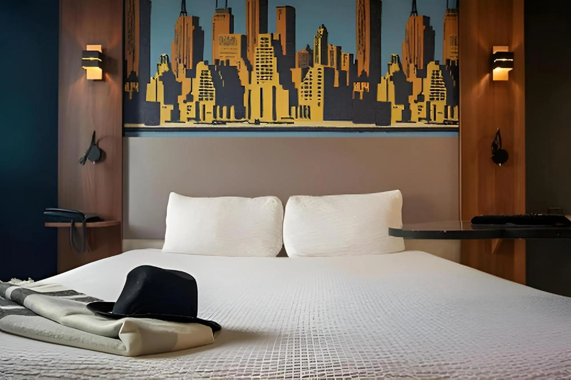 Bed in Ibis Styles Toulouse Blagnac Aéroport