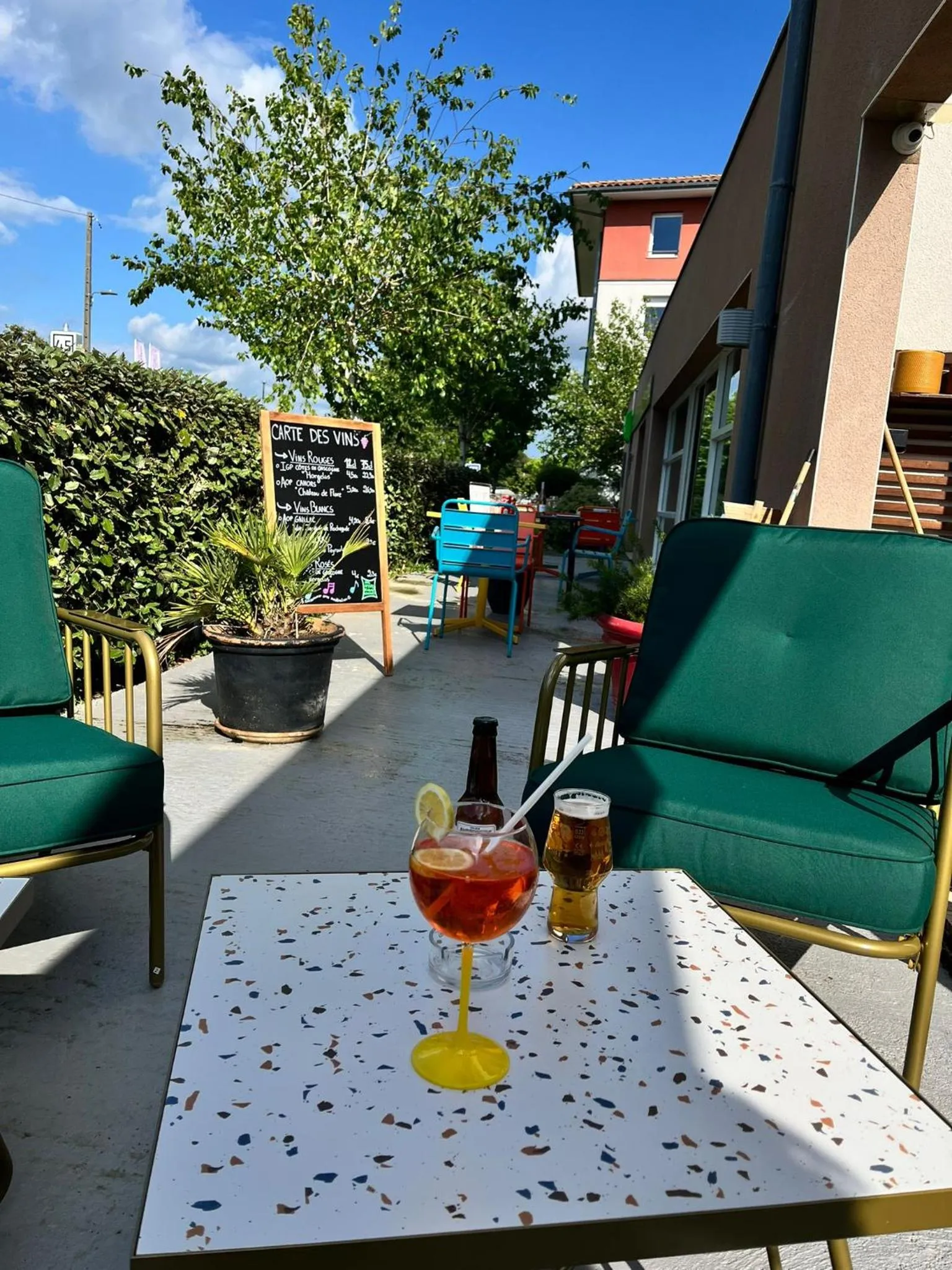 Patio in Ibis Styles Toulouse Blagnac Aéroport