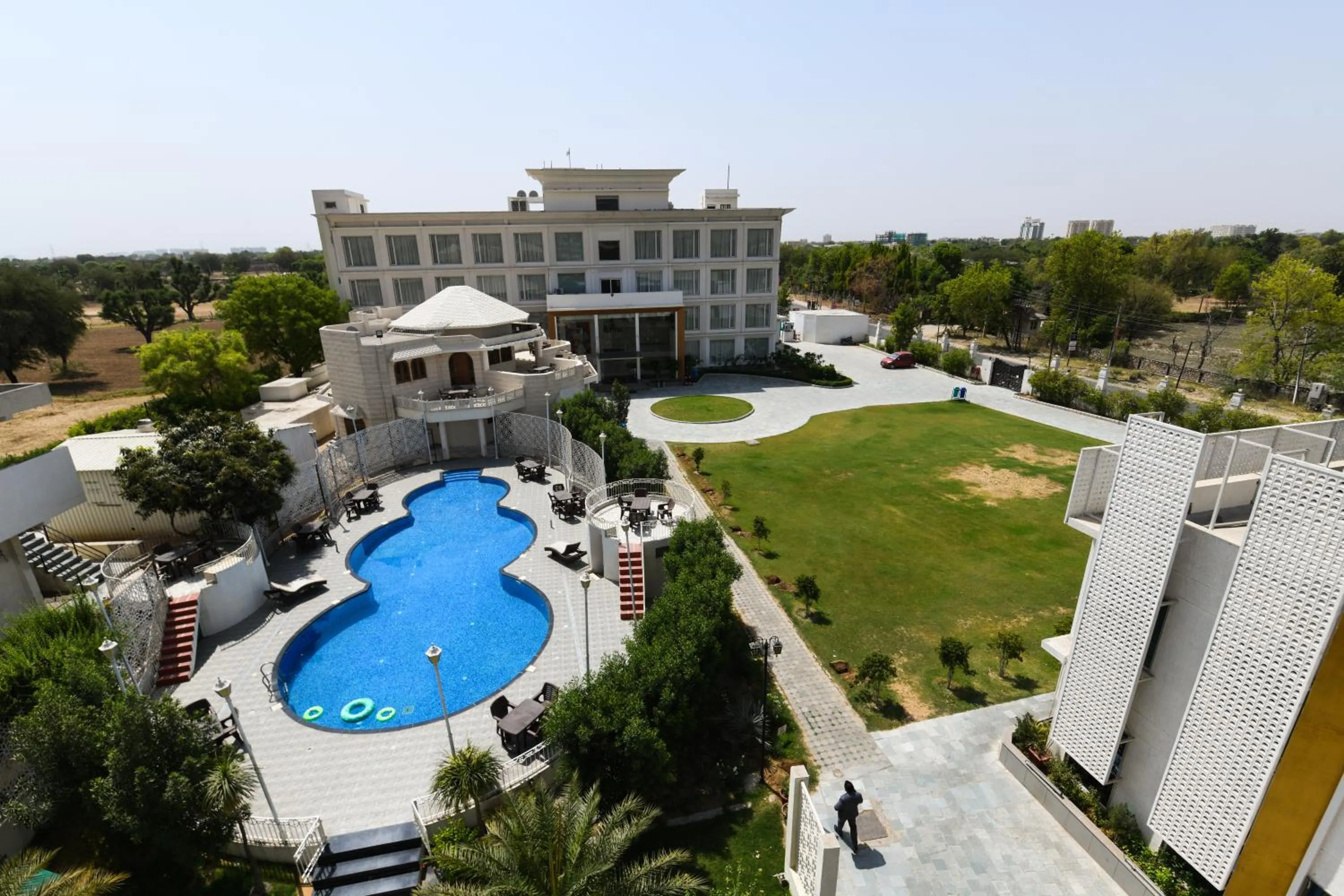 Swimming pool in Stardom Resort Jaipur