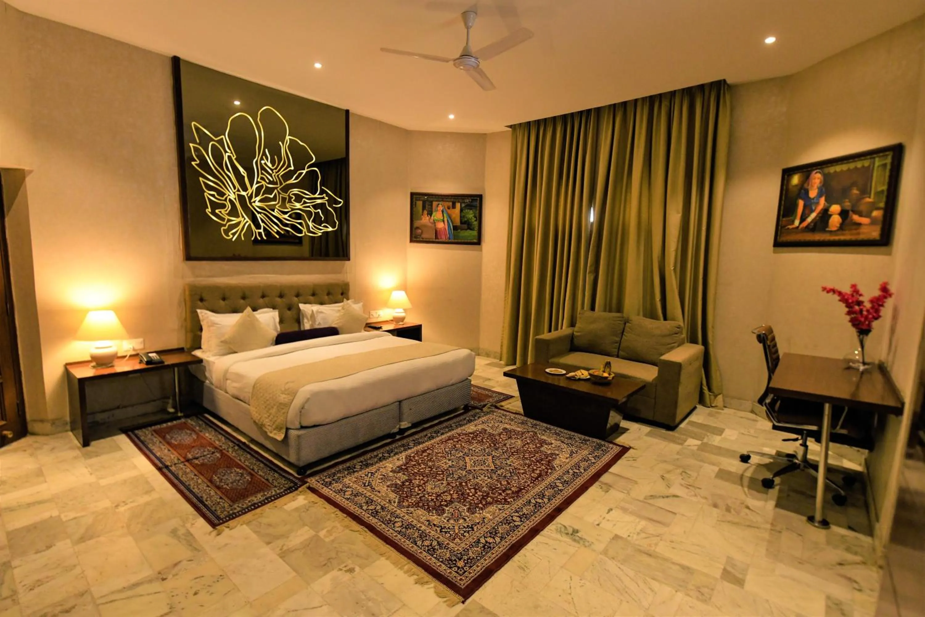 Bedroom, Bed in Stardom Resort Jaipur
