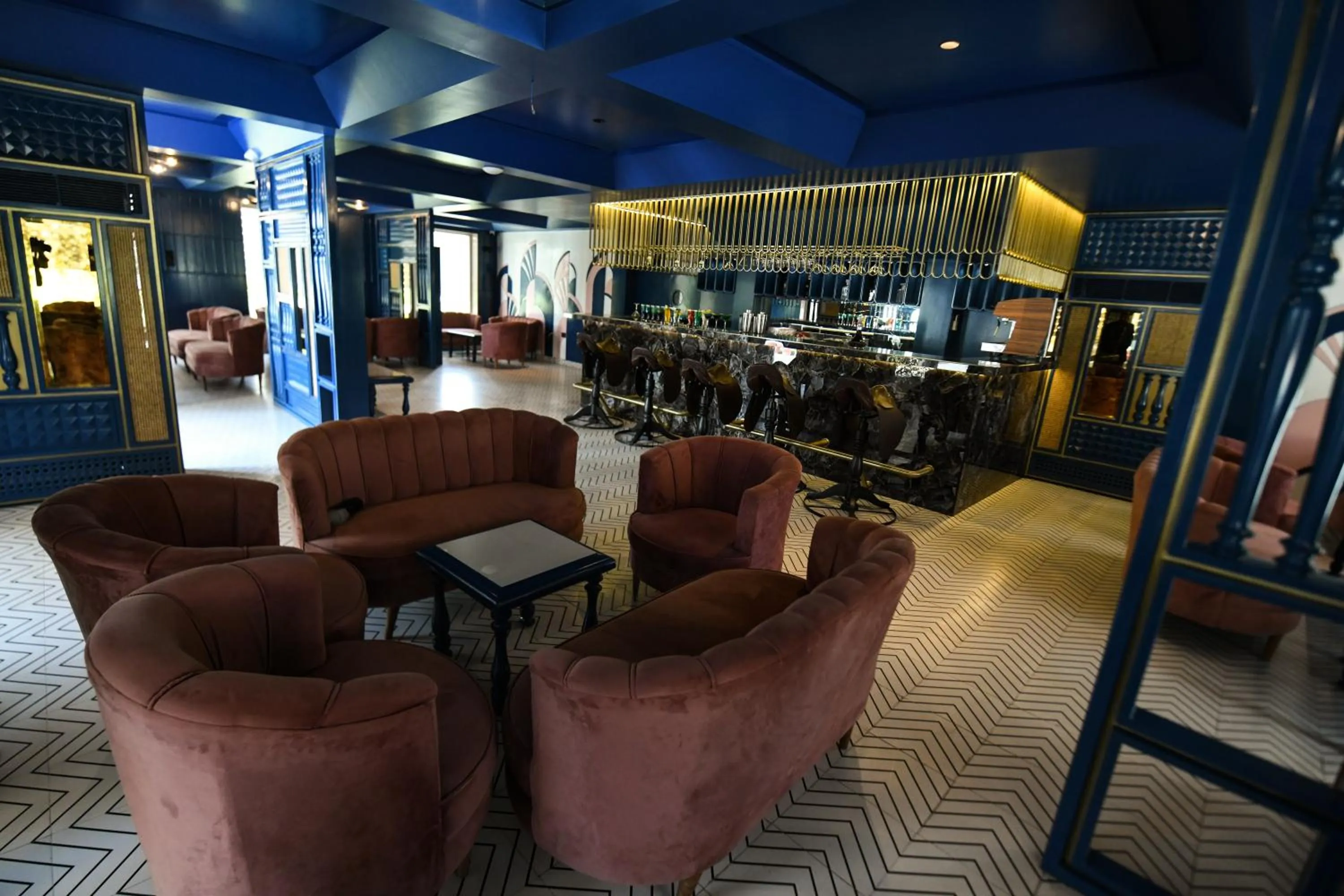 Lounge or bar in Stardom Resort Jaipur